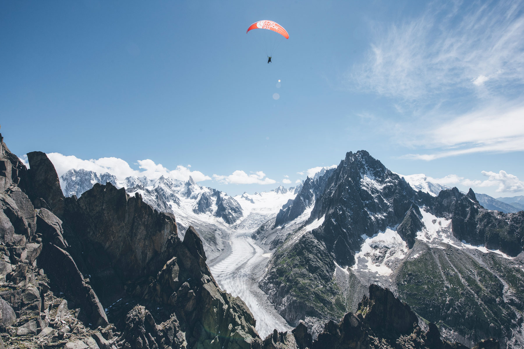  Kailash parapente, The North Face, Chamonix