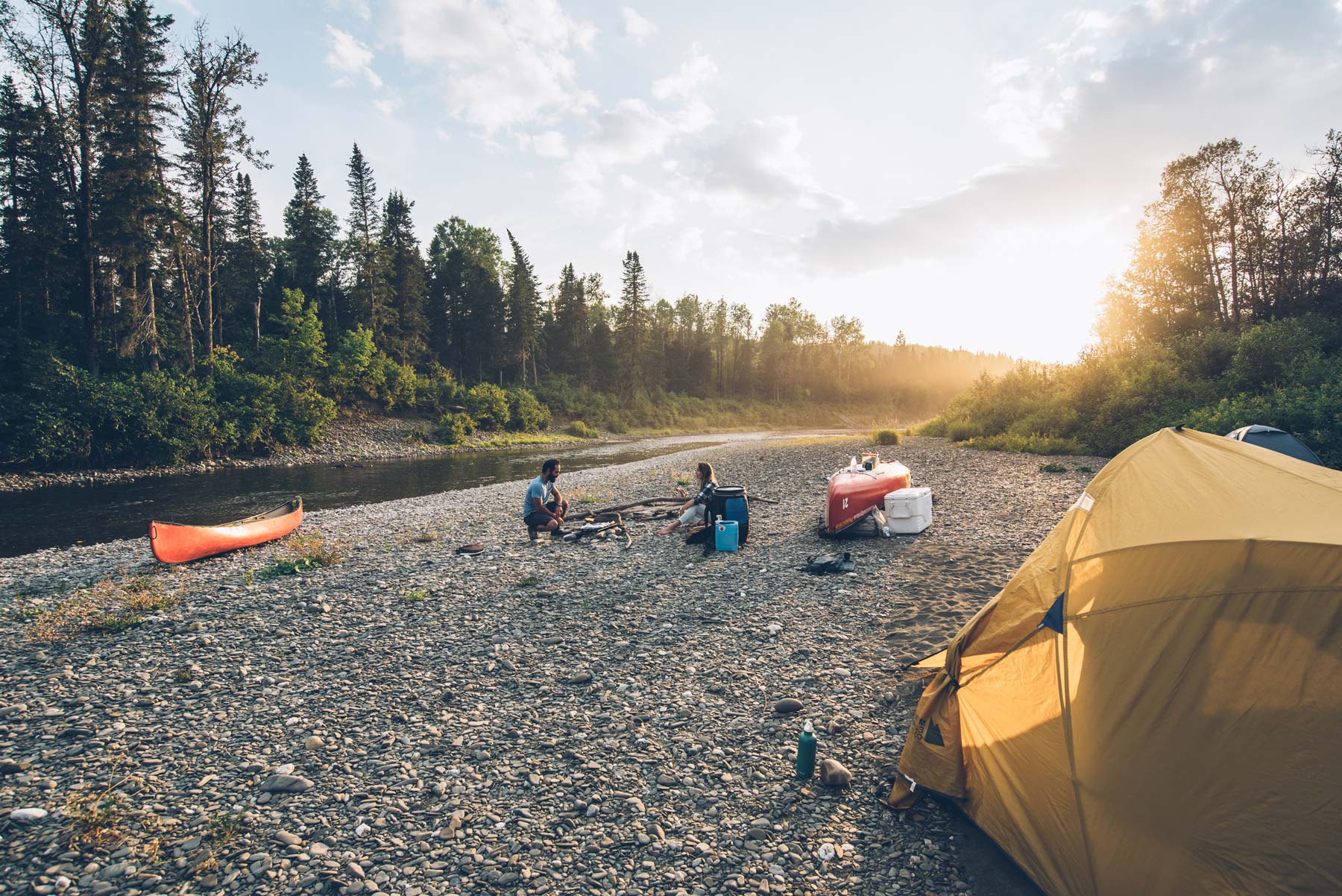 Canoe + Bivouac au Canada