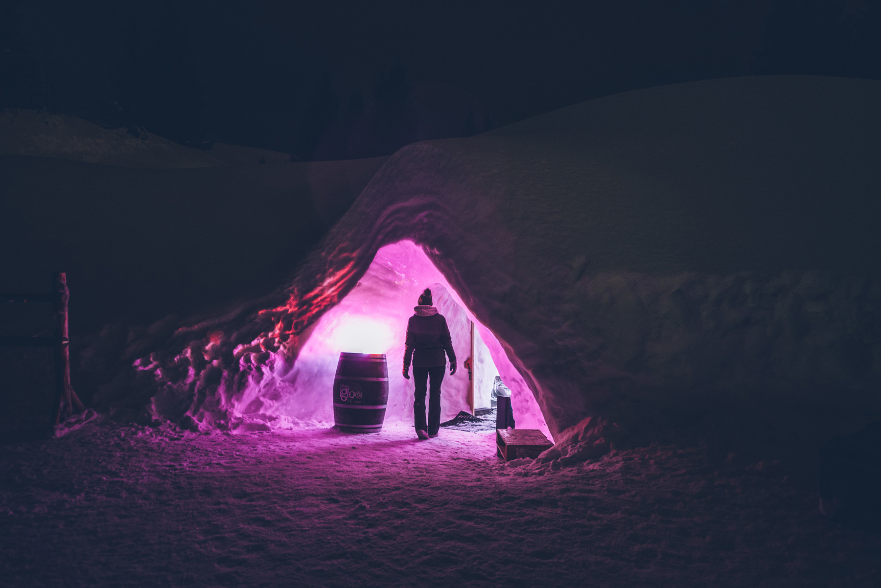 Dormir dans un Igloo