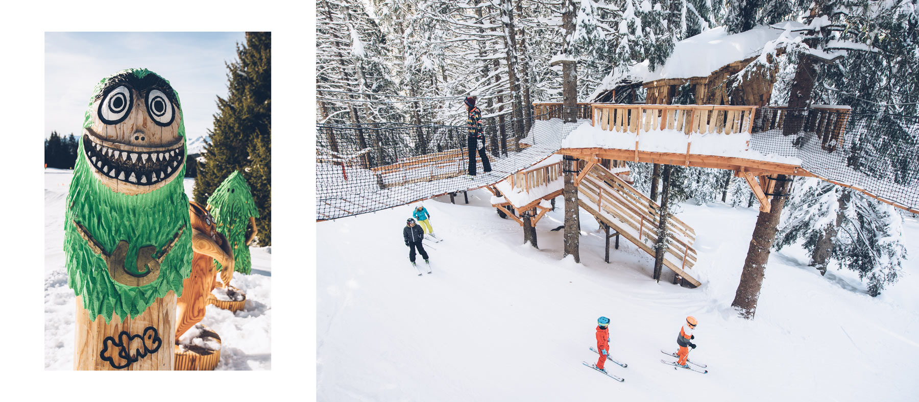 Lil'Stach, Parcours dans les Arbres, Avoriaz