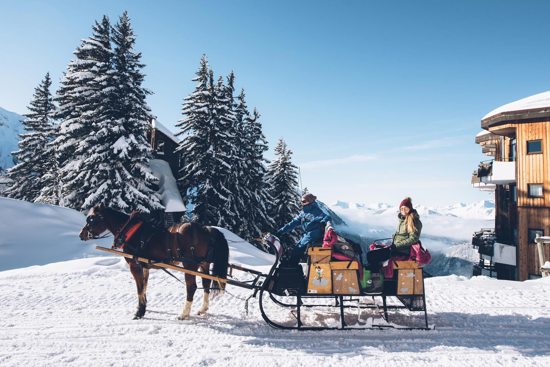 Taxi Calèche, Avoriaz