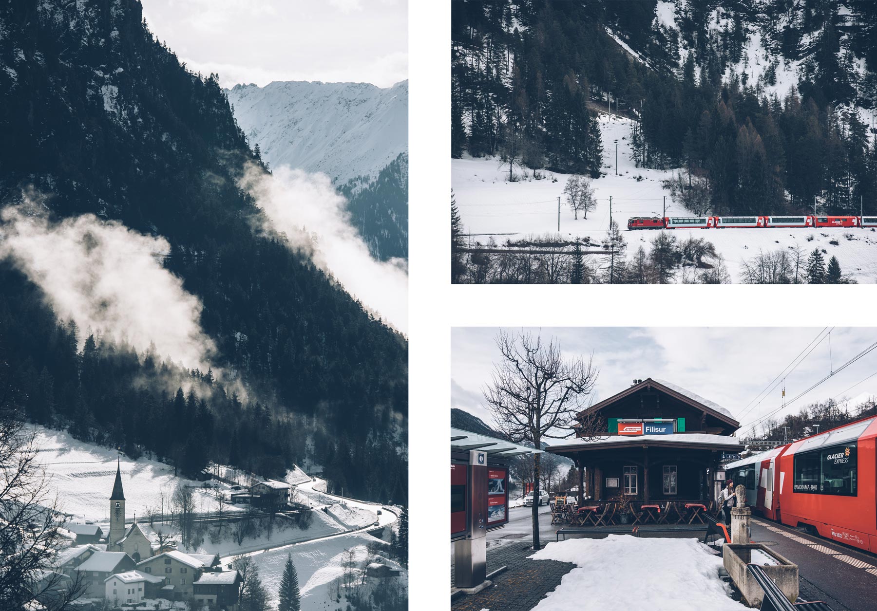 Glacier Express, Suisse