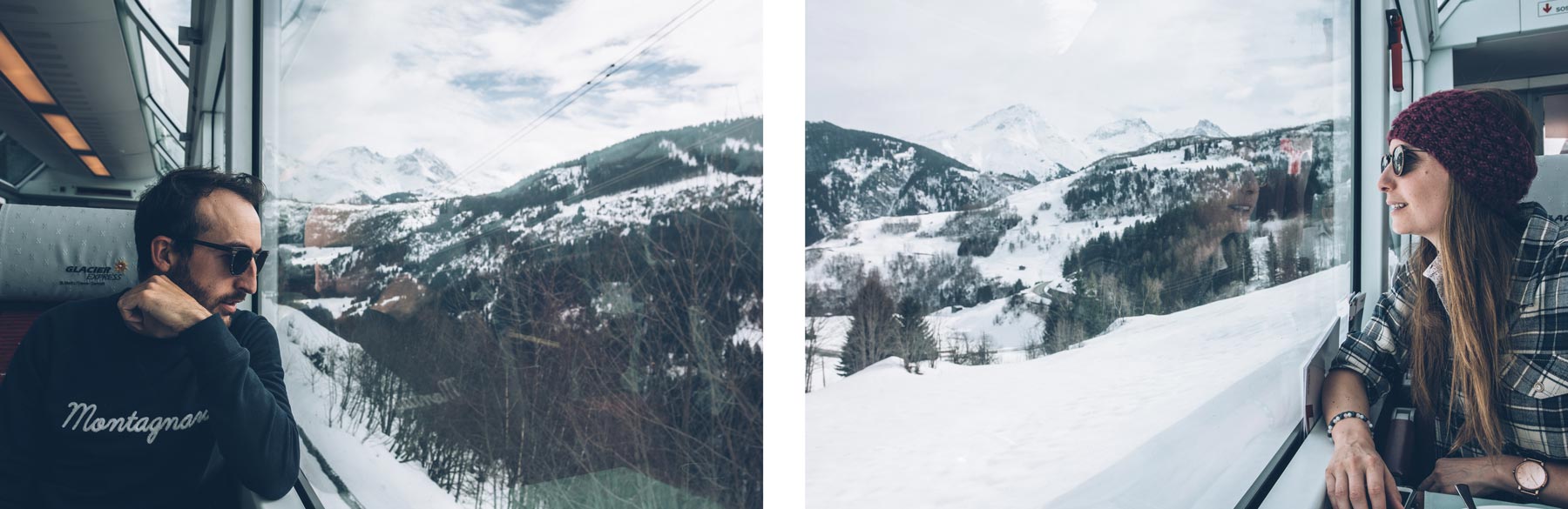 Glacier Express, Suisse