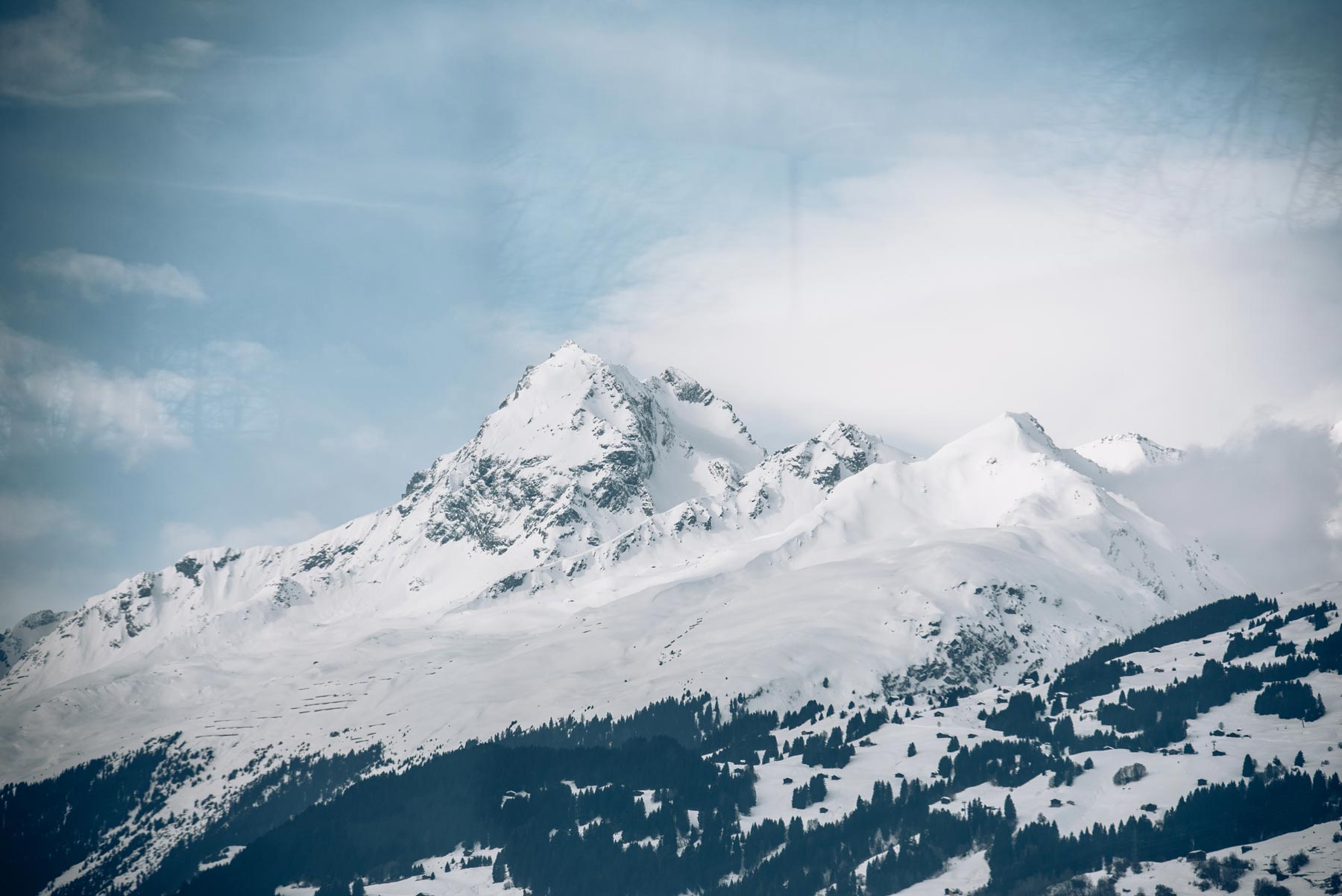 Vue depuis le Glacier Express