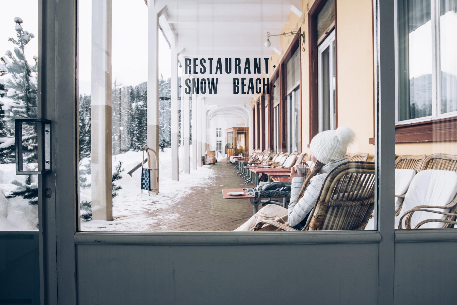 Snow Beach, Davos