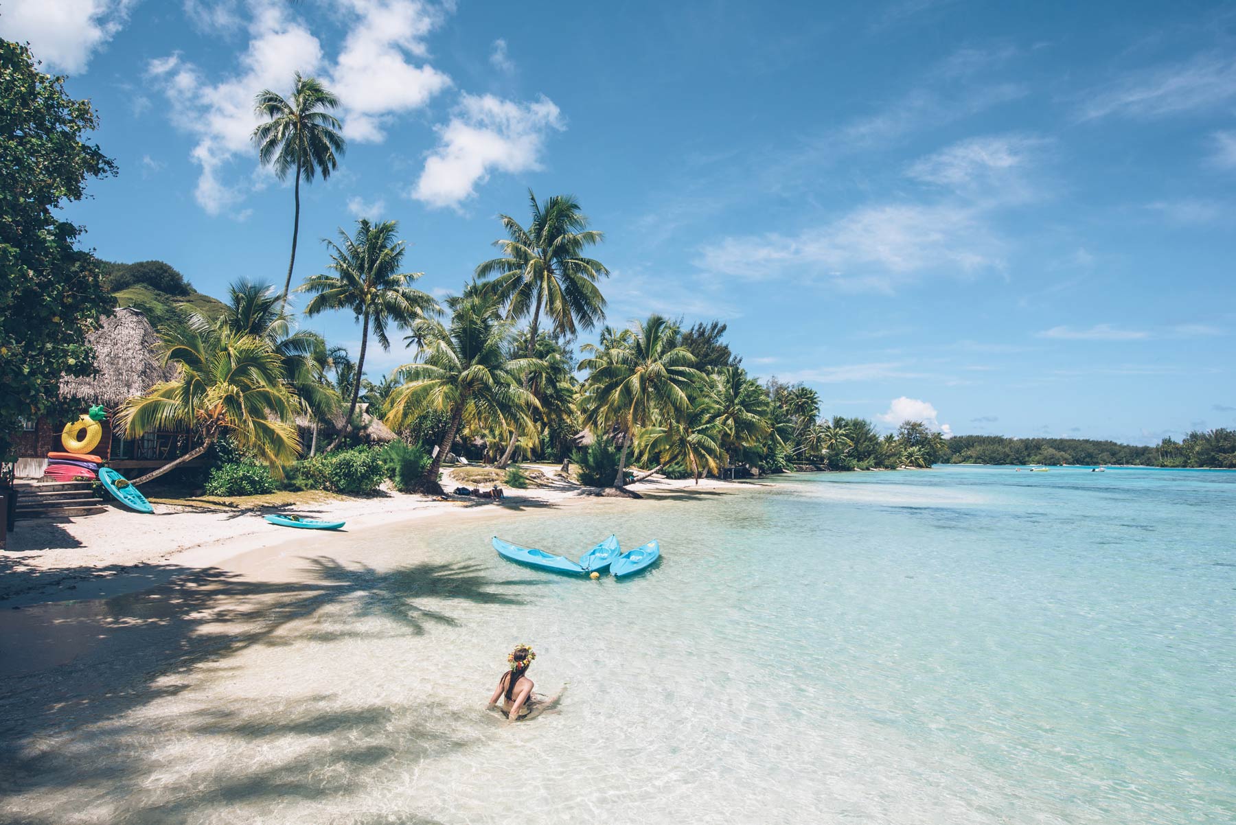 plage du tipanier, Moorea, Polynésie Française