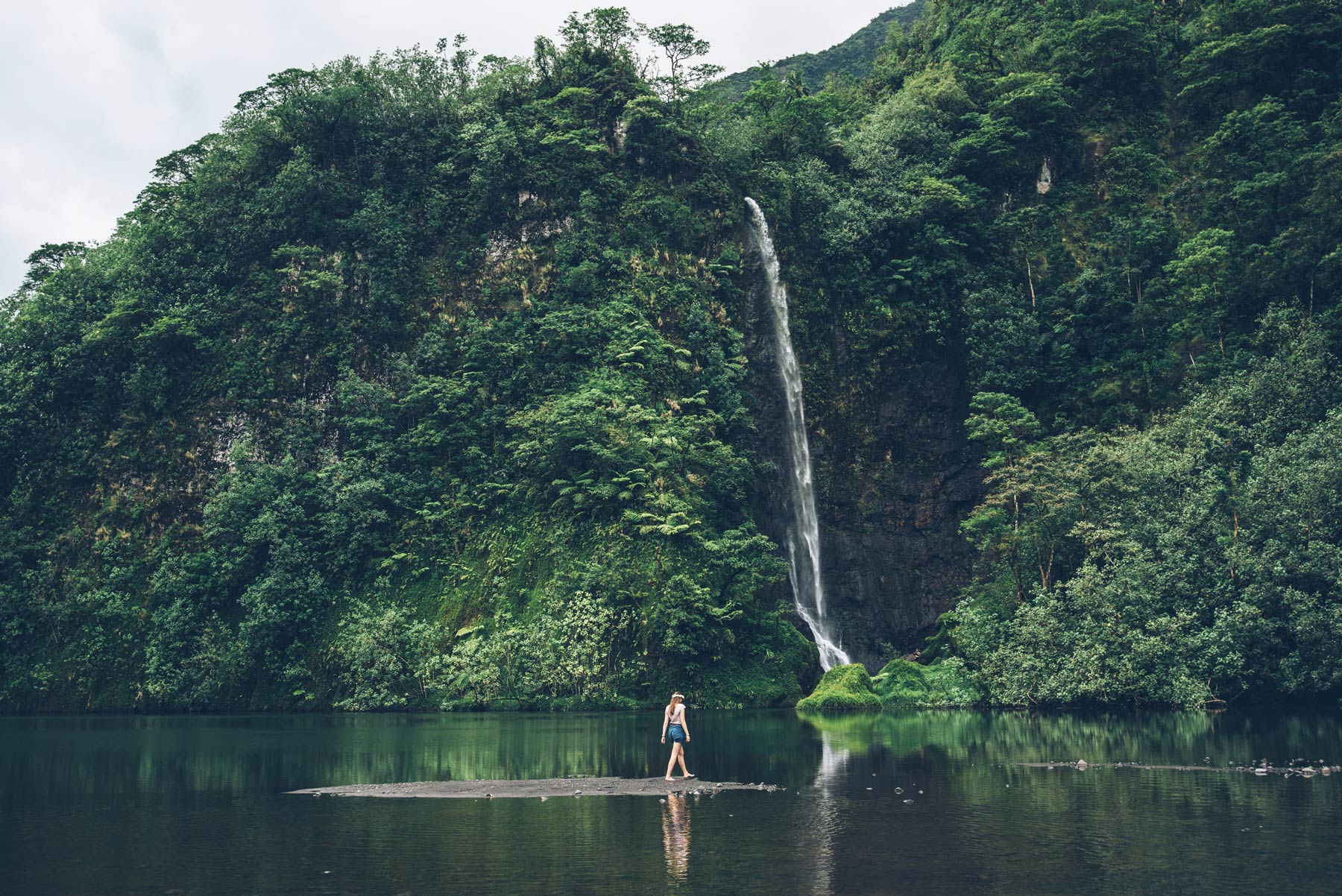 Cascade, Tahiti, Polynésie Française