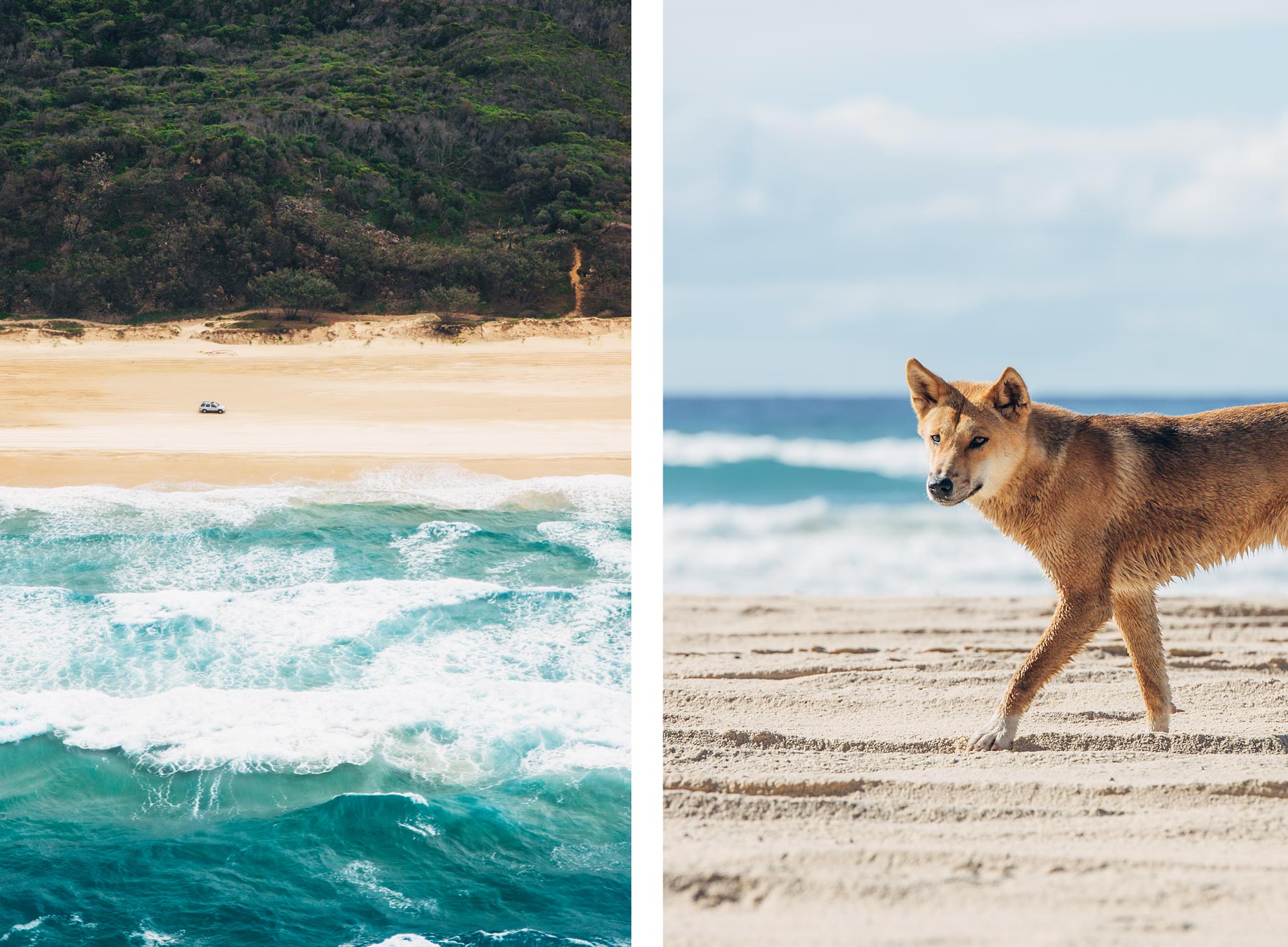 Fraser Island depuis Hervey Bay