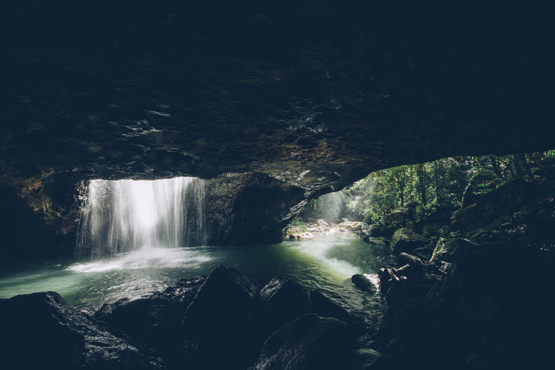 Cascade Natural Bridge, Springbrook National Park, Gold Coast