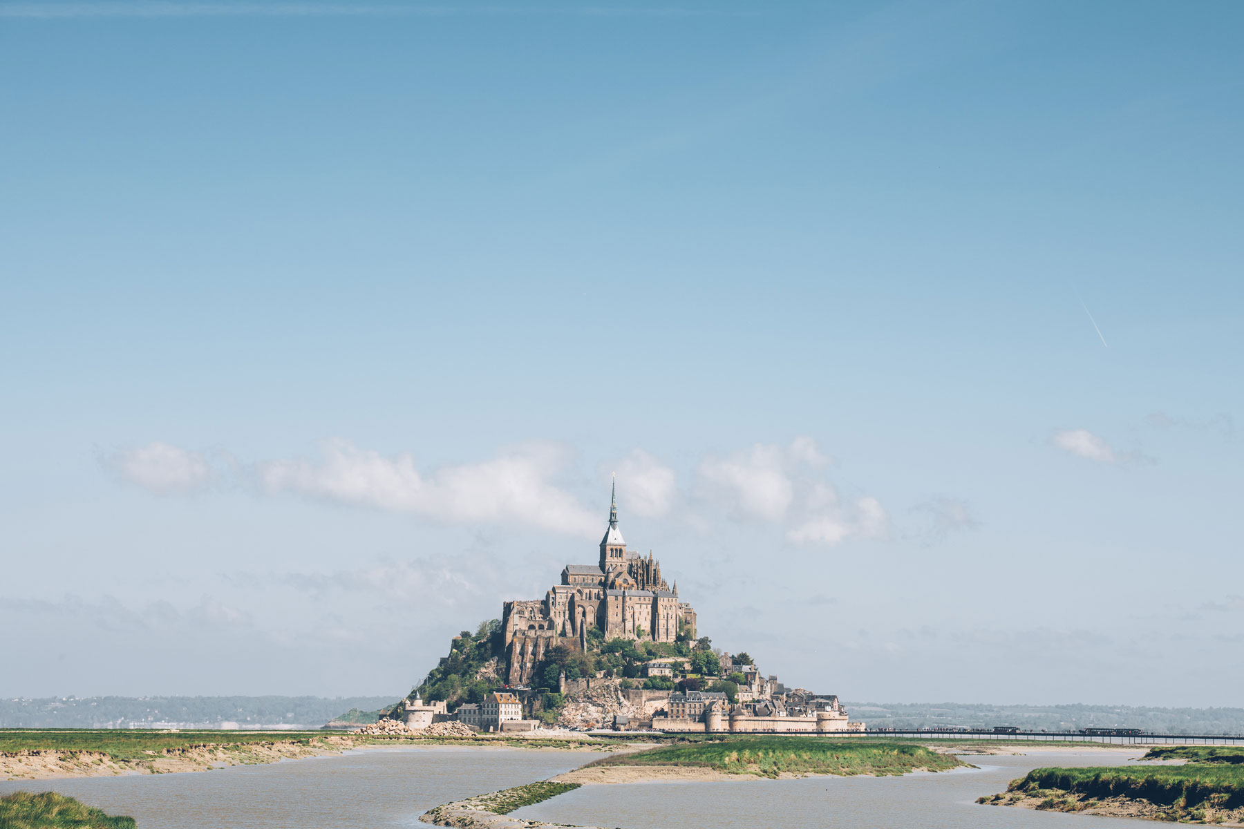 Le Mont Saint Michel en Normandie