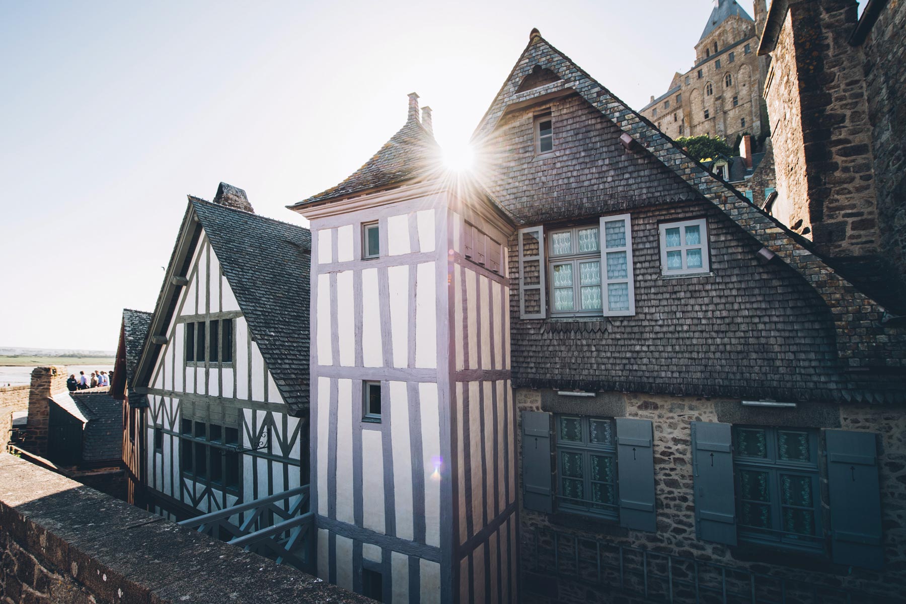 Mont Saint Michel, Le Village