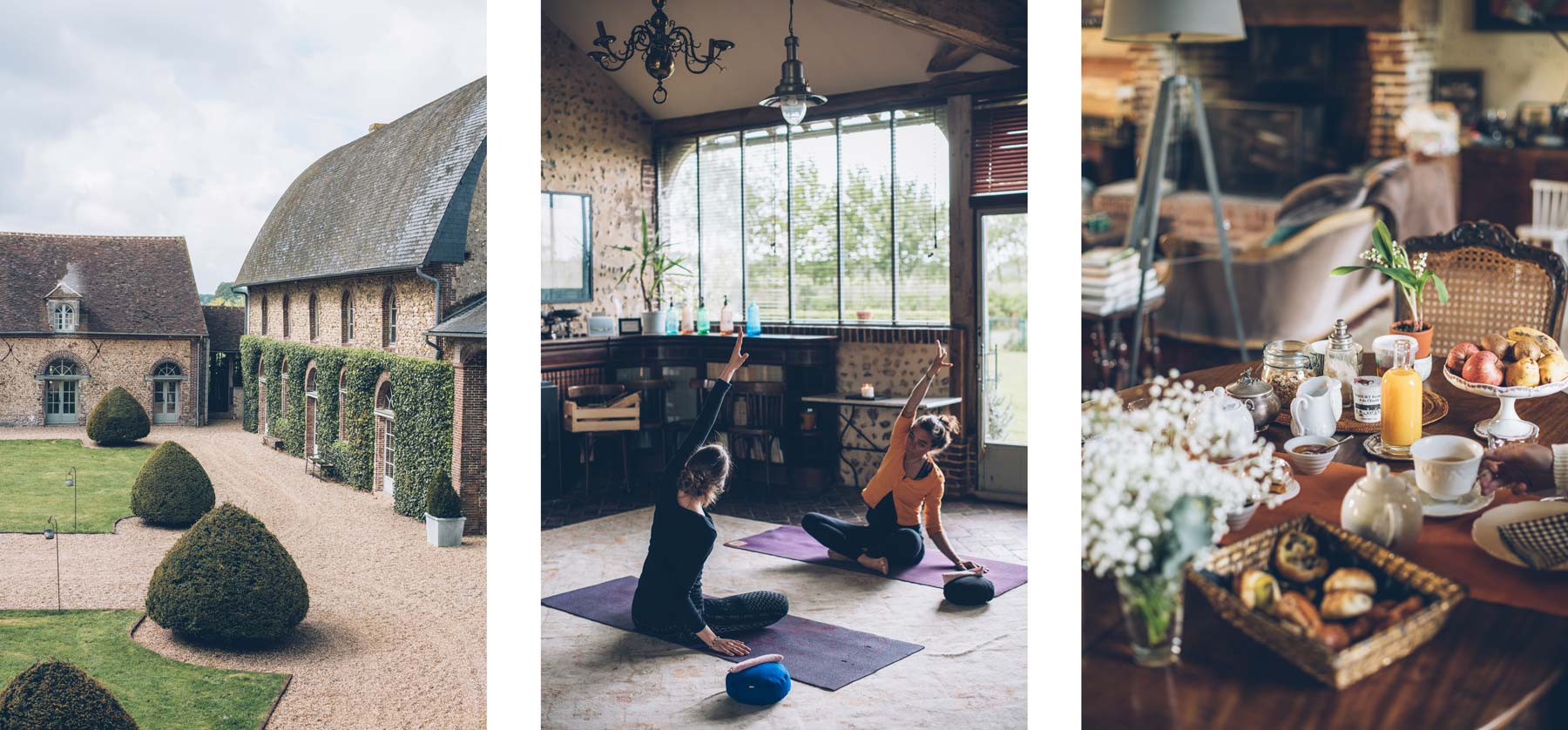 Domaine des Evis, Yoga