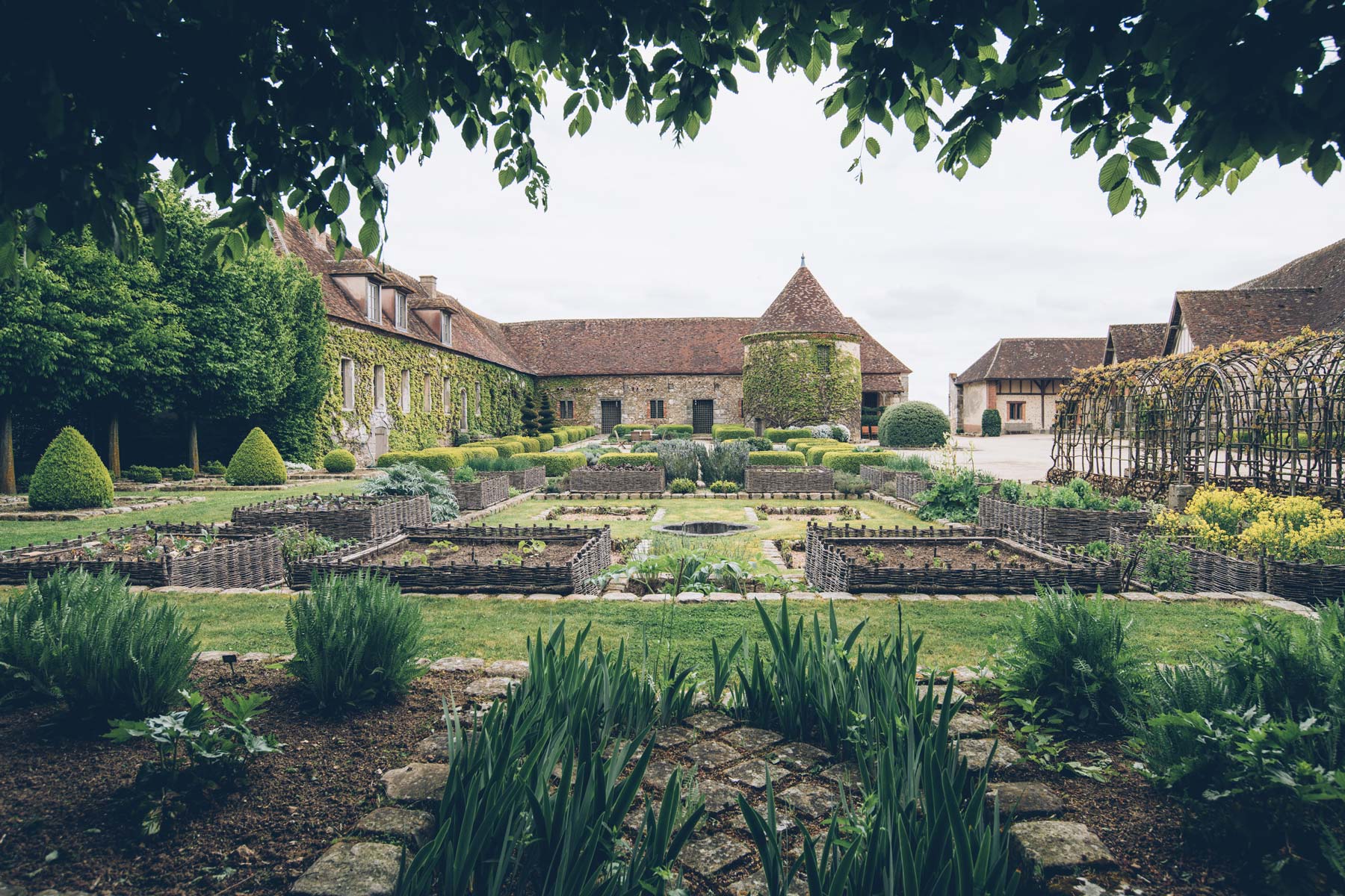 Bois Richeux, Jardins