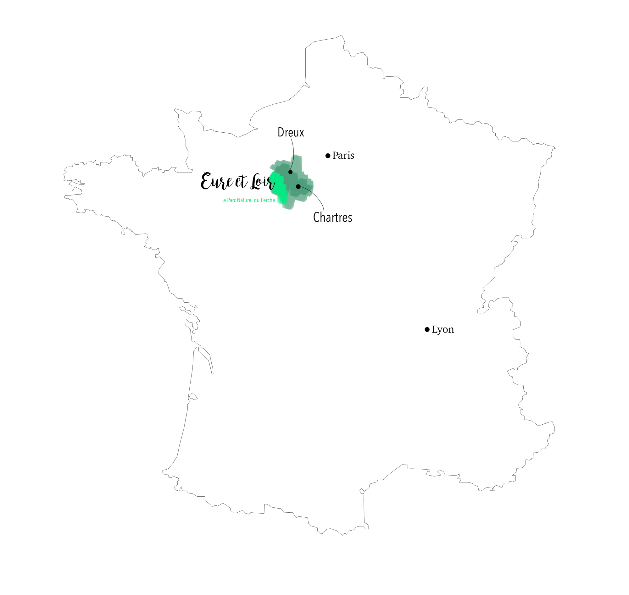 Eure et Loir Carte