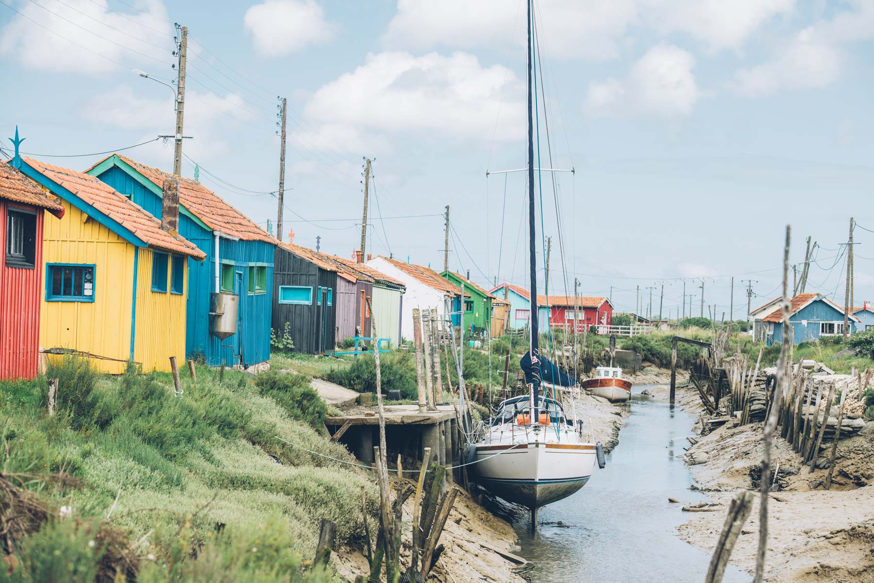 Cabanes Colorées, Oléron