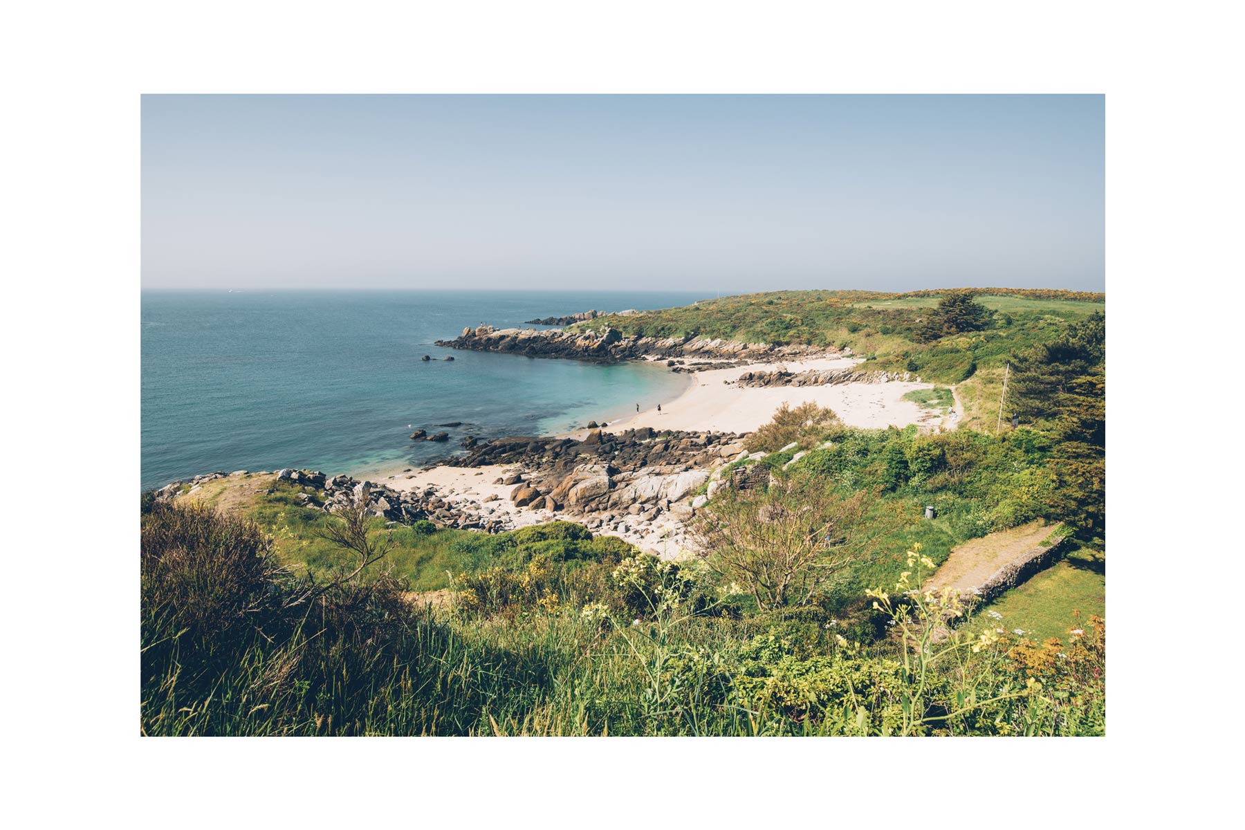 Plage sur l'ile Chausey