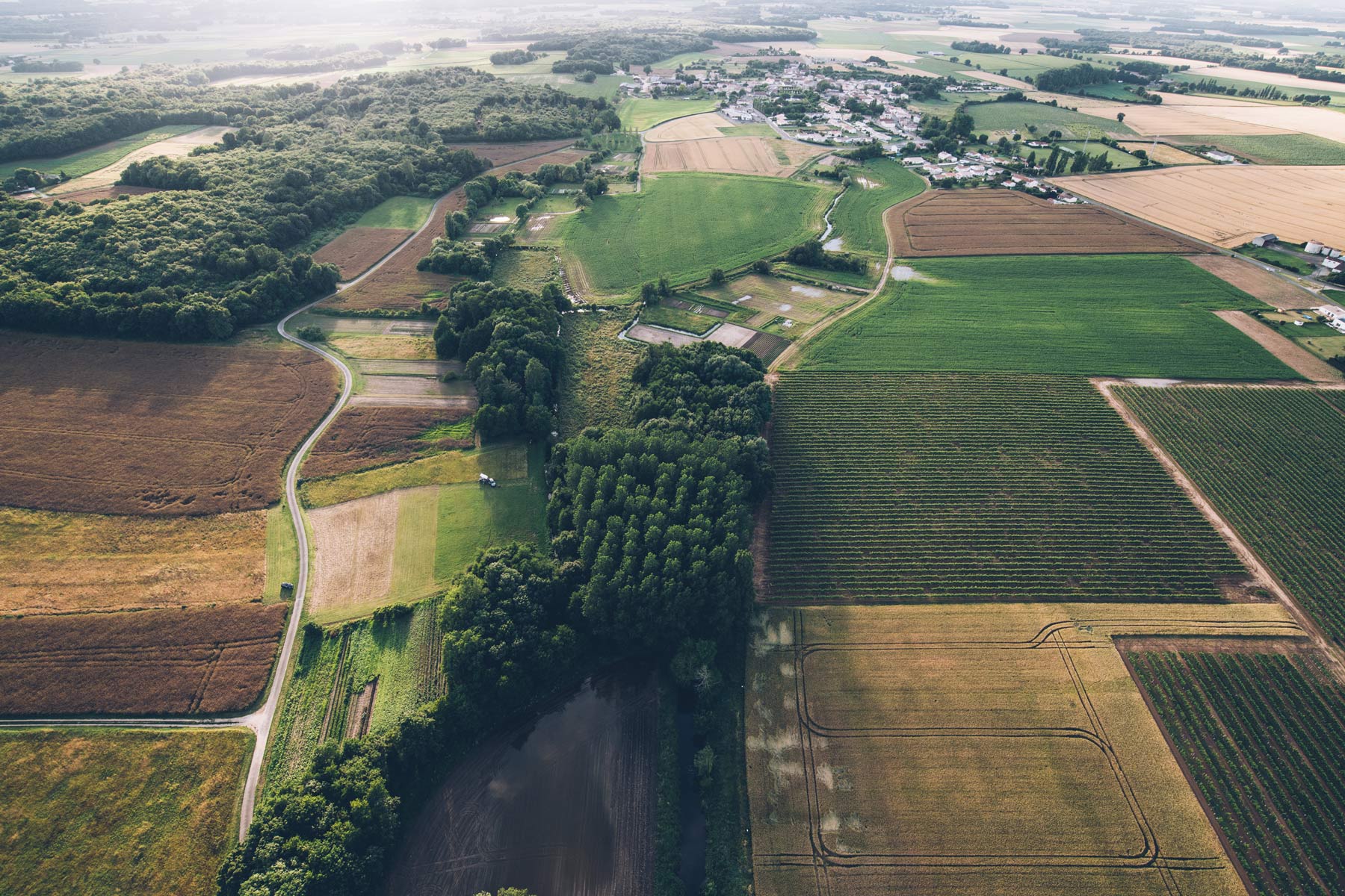 Mongolfière, Charentes