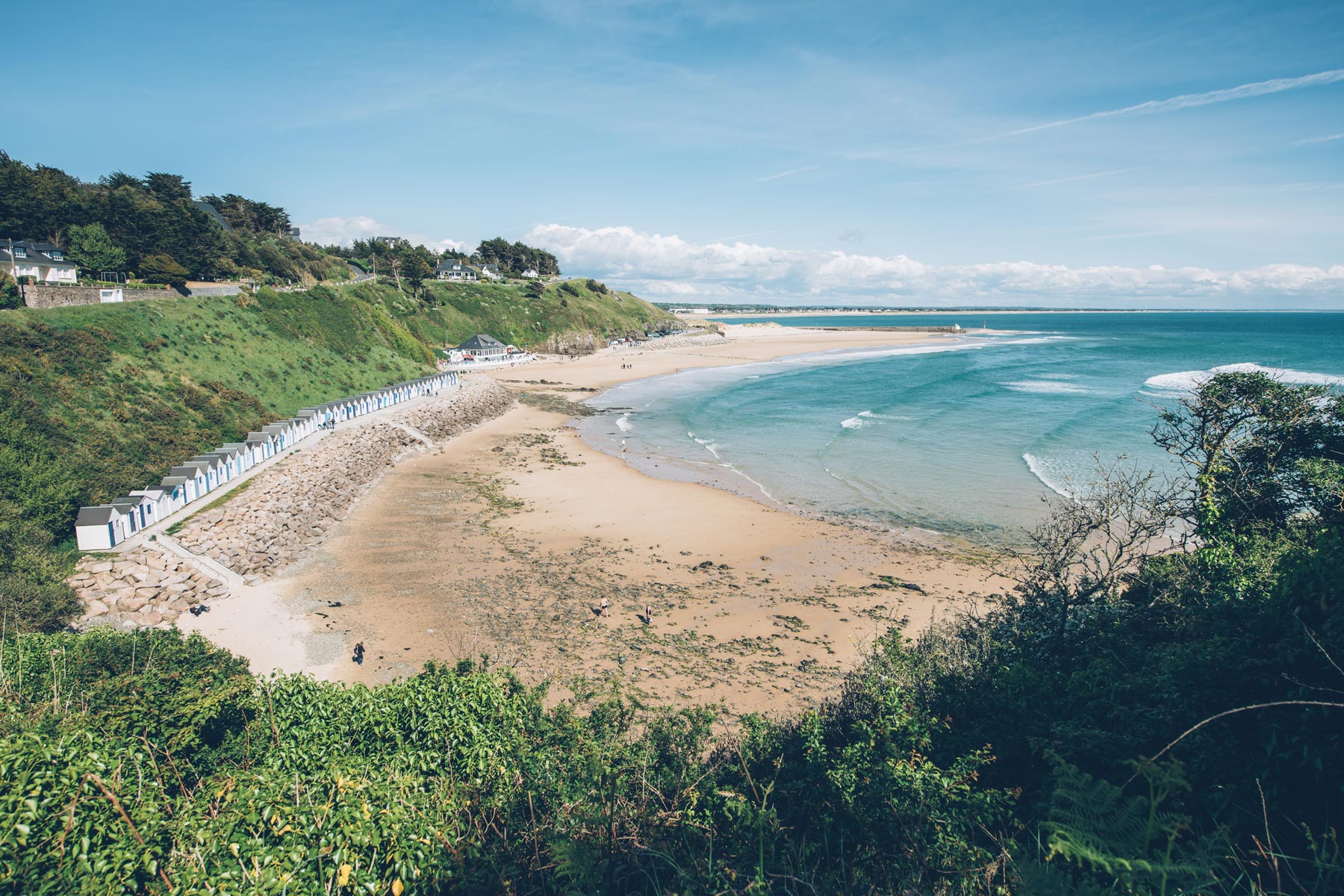 Plage de rêve en Normandie: Carteret