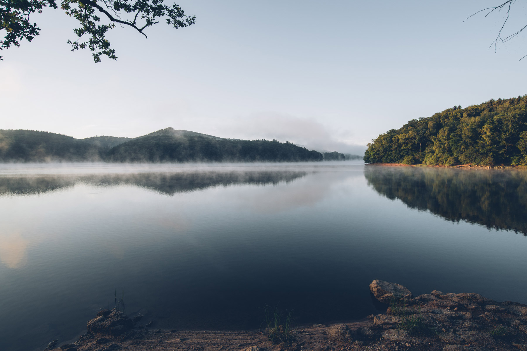 Lac de Chaumeçon, Morvan, Nièvre