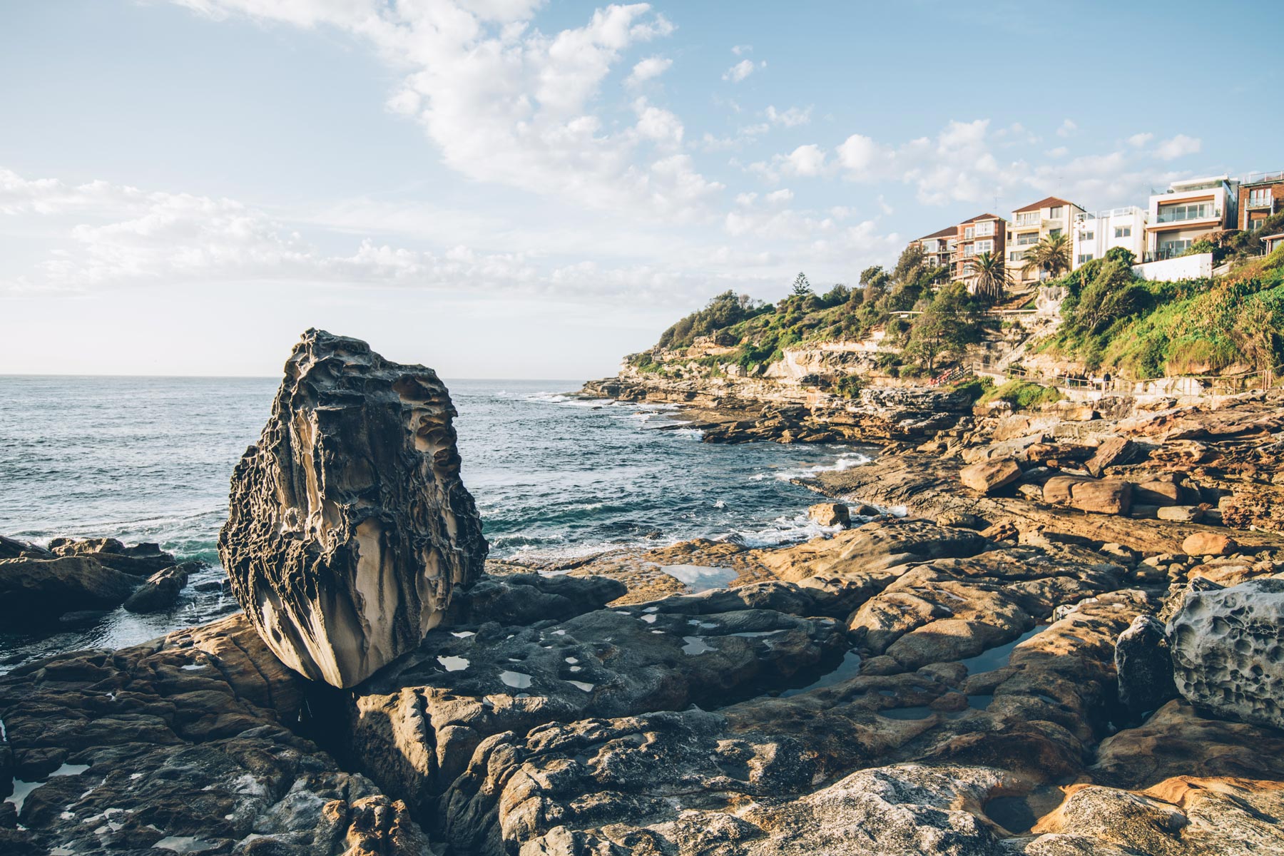 Balade le long de la cote entre Bondi et Coogee