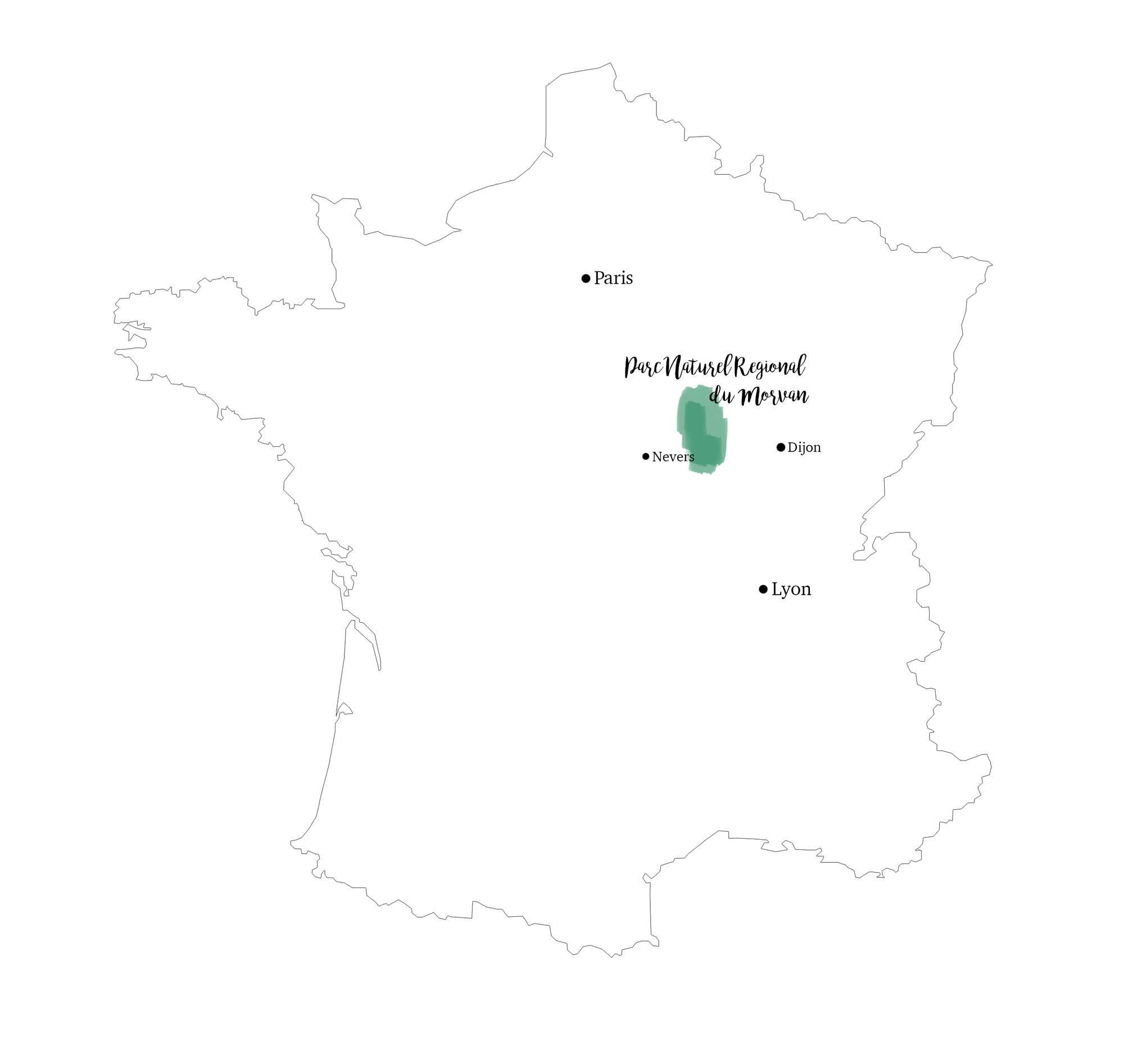 Carte Morvan