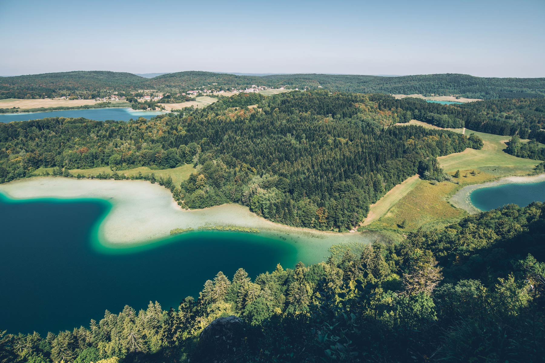 Montagnes du Jura, Belvédère des 4 lacs