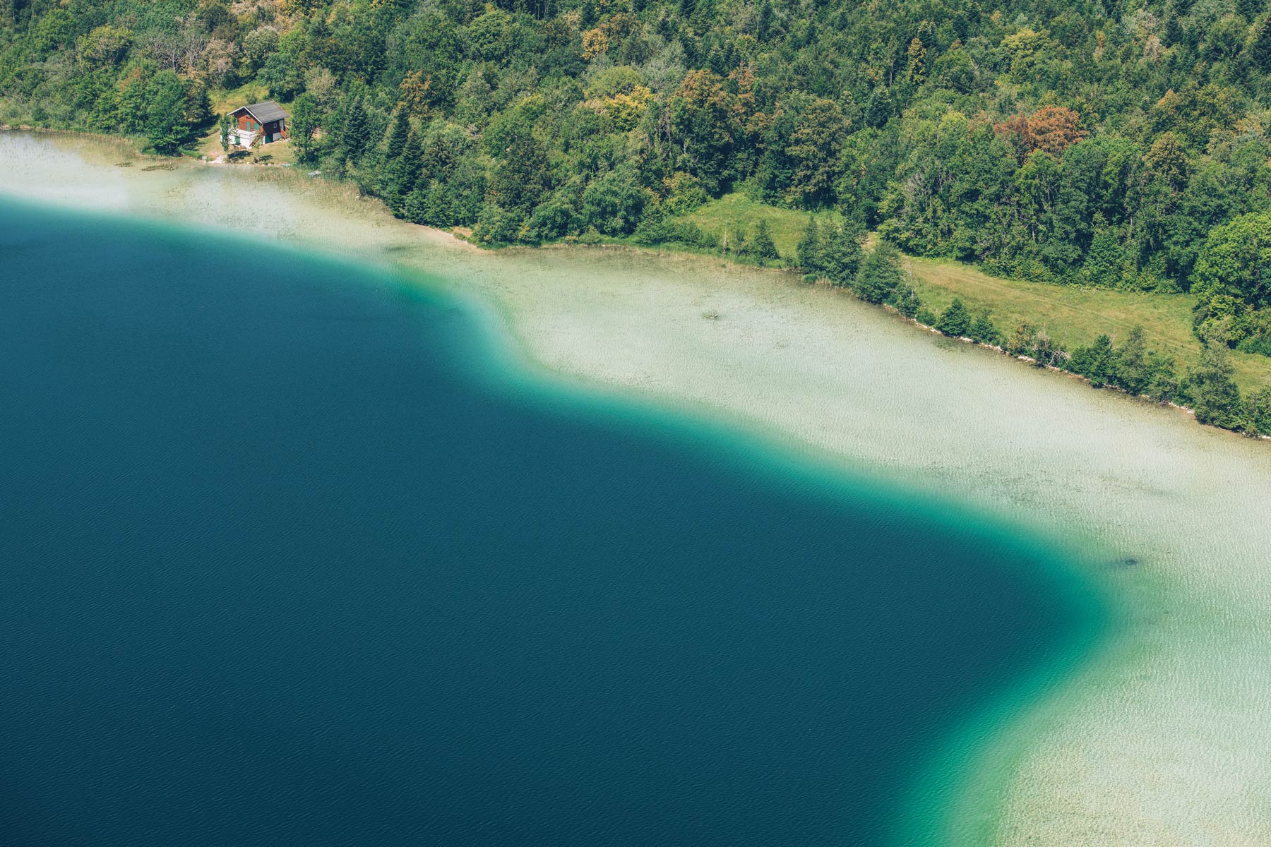 Lac turquoise, Jura