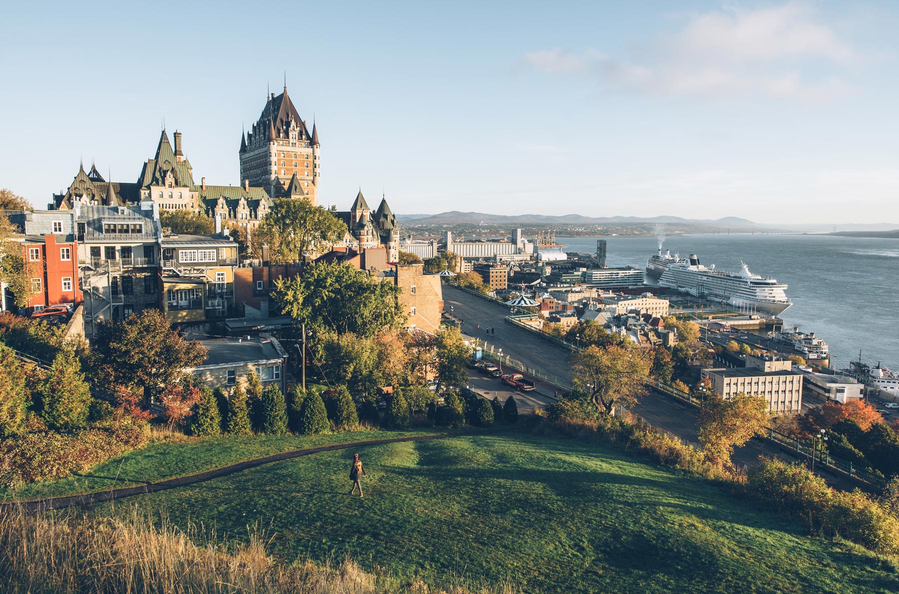 City Trip Au Vert Visiter La Ville De Québec En Automne