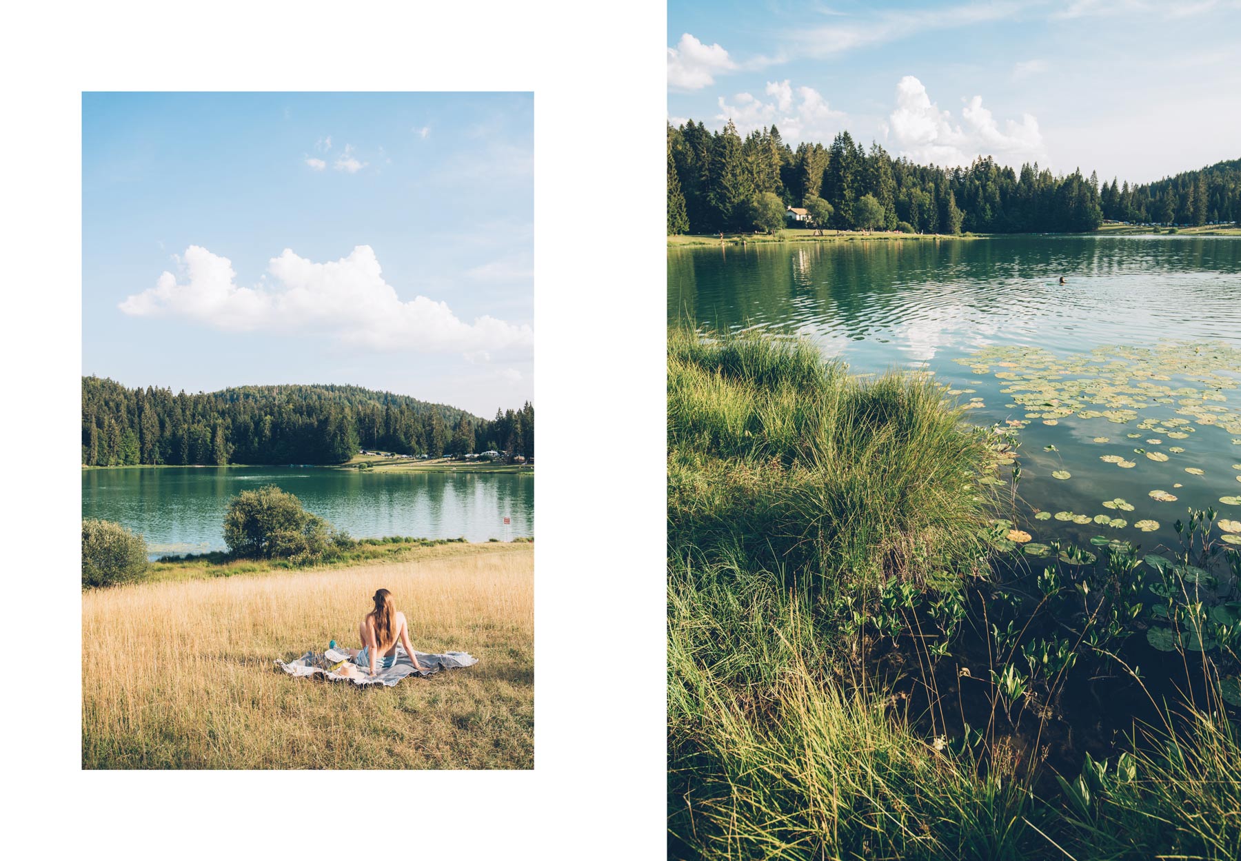 Lac Genain, Ain, Montagnes du Jura