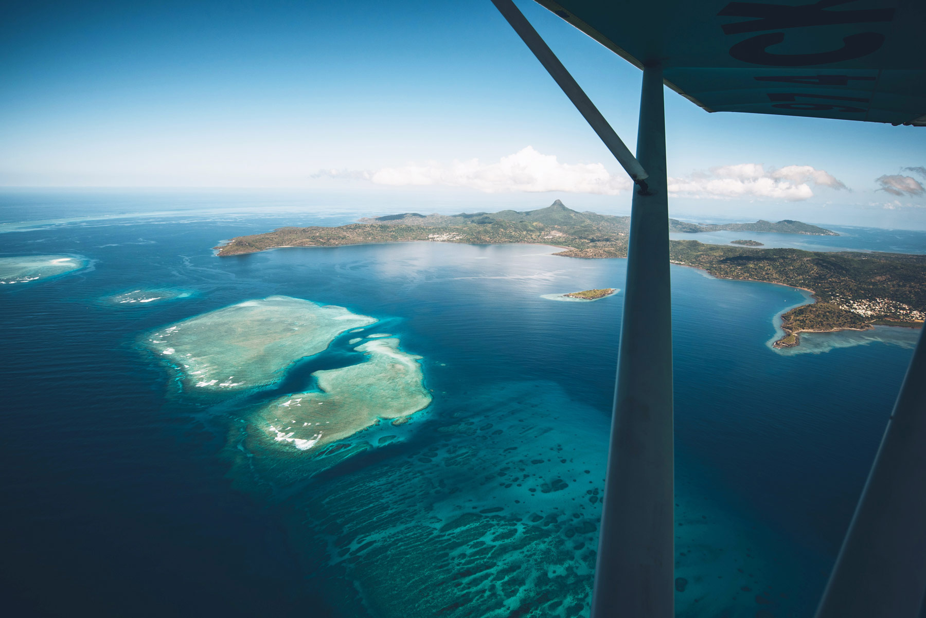 Vol en ULM à Mayotte