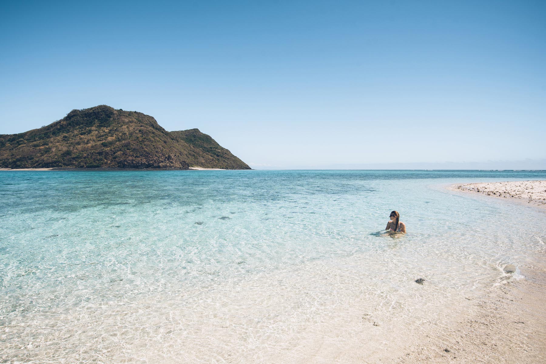 Ilot sable blanc Nord, Mayotte