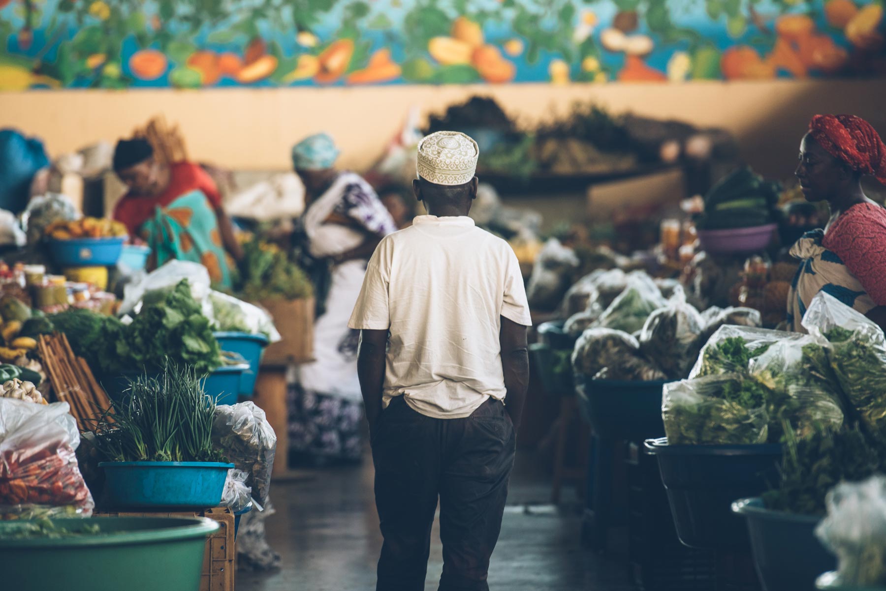 Marché Mamoudzou, Mayotte