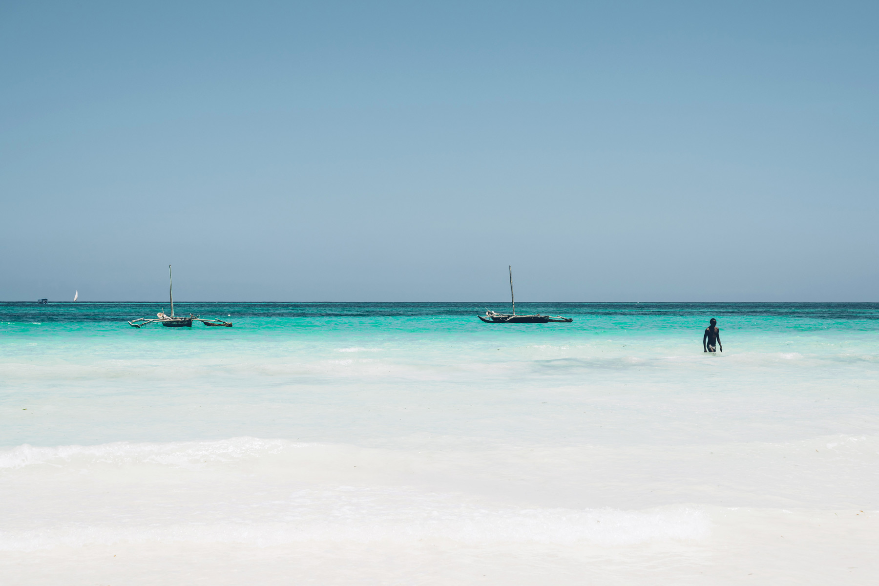 Plage de Sable Blanc au Kenya: Diani Beach