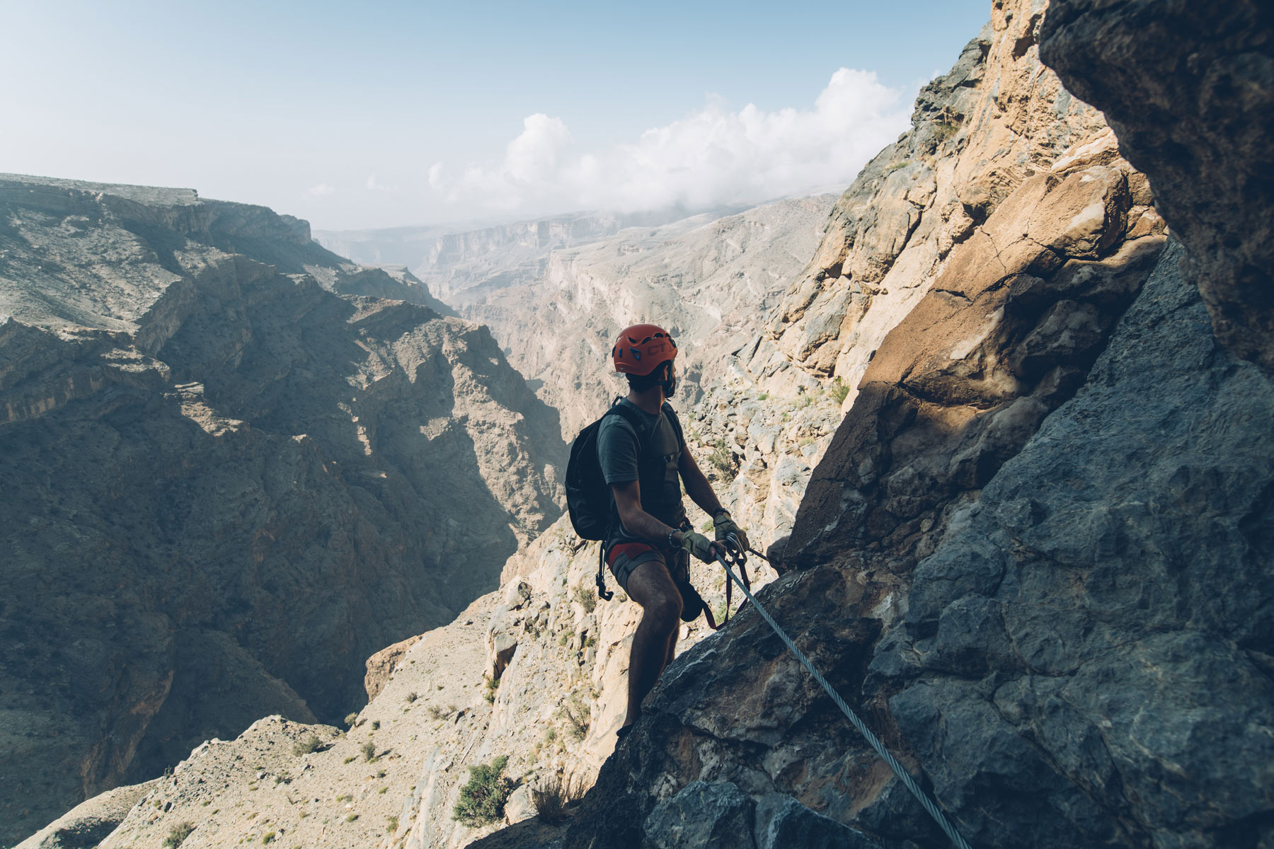 Via Ferrata Alila Jabal Akhdar, Oman