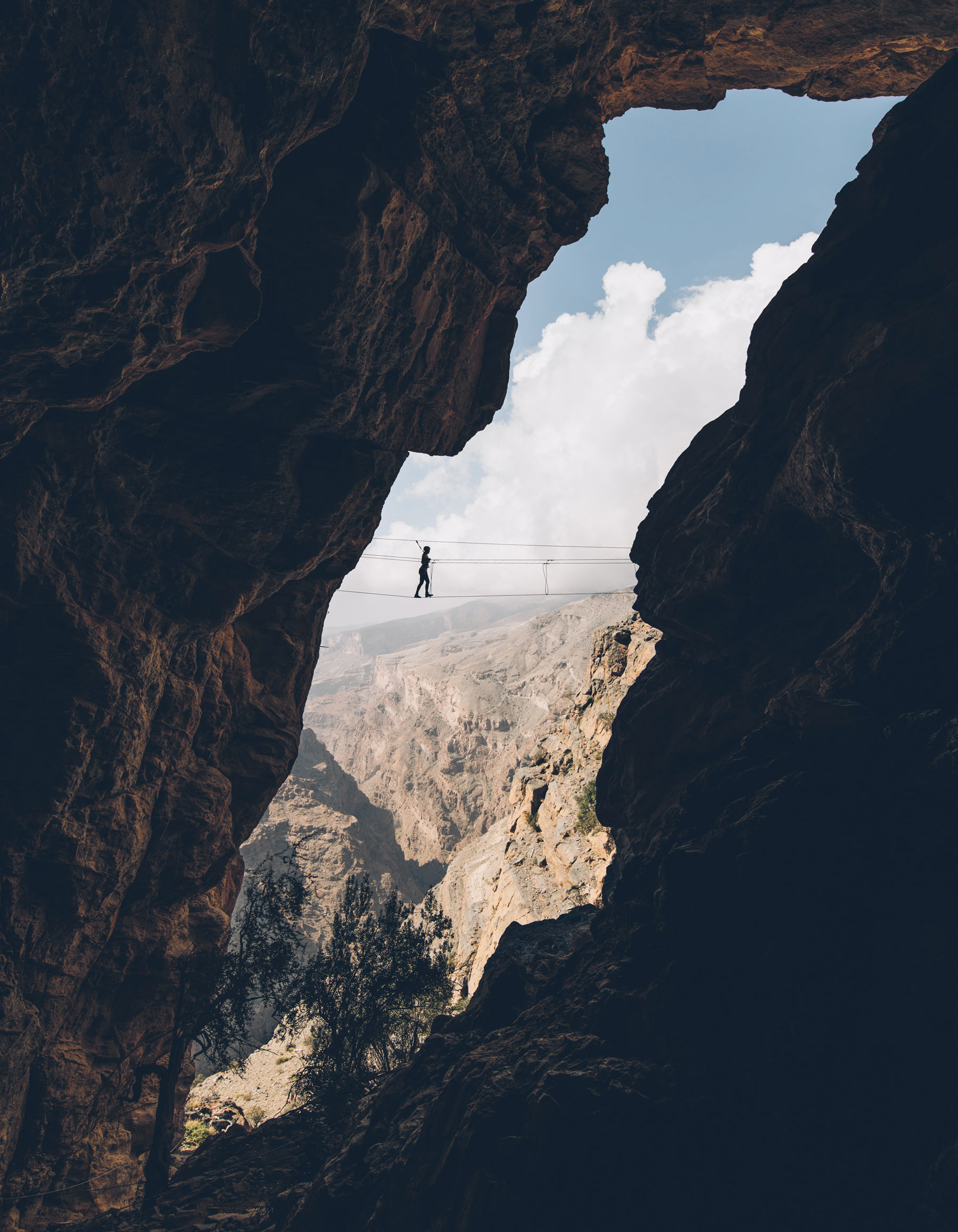 Via Ferrata Alila Jabal Akhdar, Oman