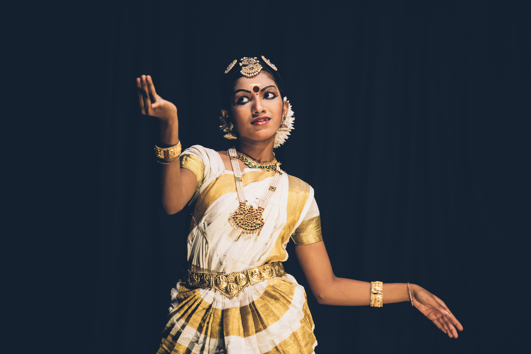 Spectacle de Kathakali, Cochin, Kerala