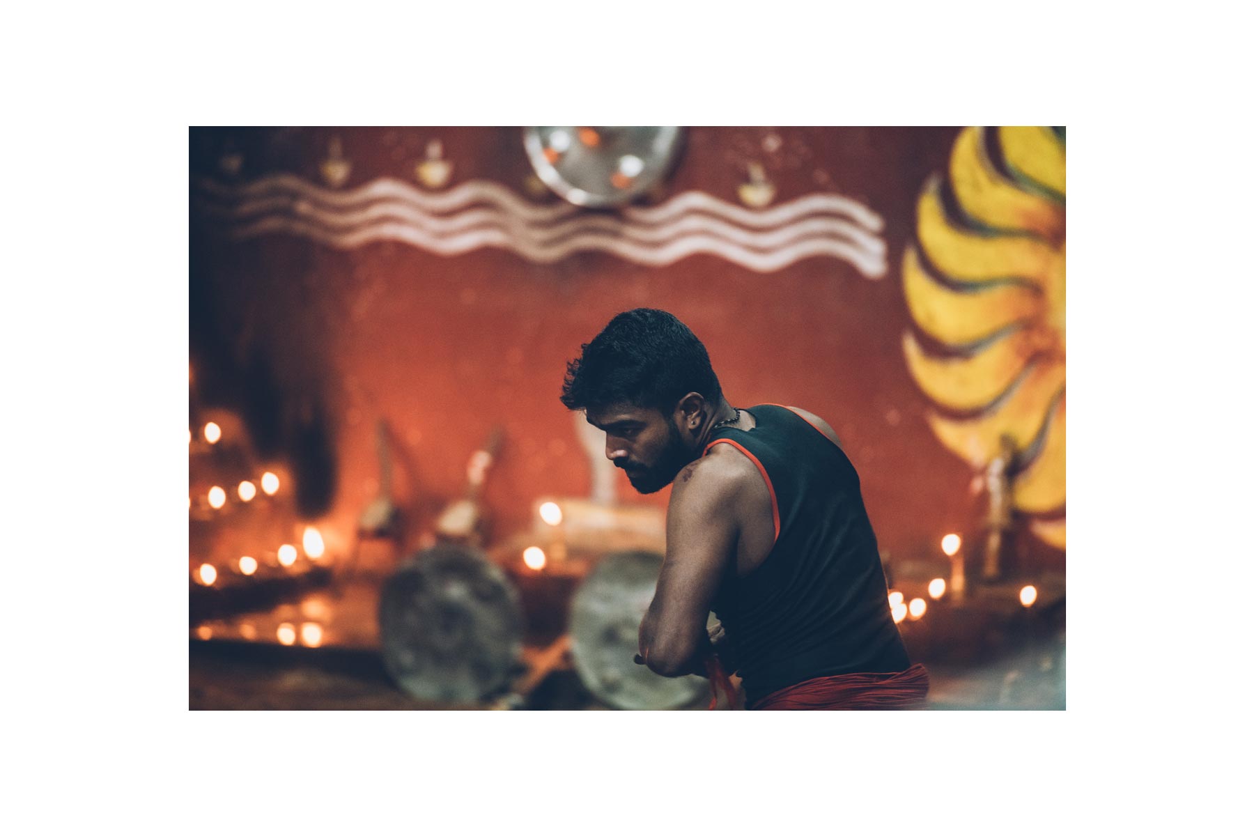 spectacle de Kalaripayattu, Kerala