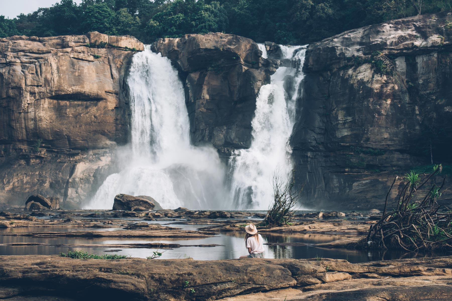 Athirappilly Falls, Inde