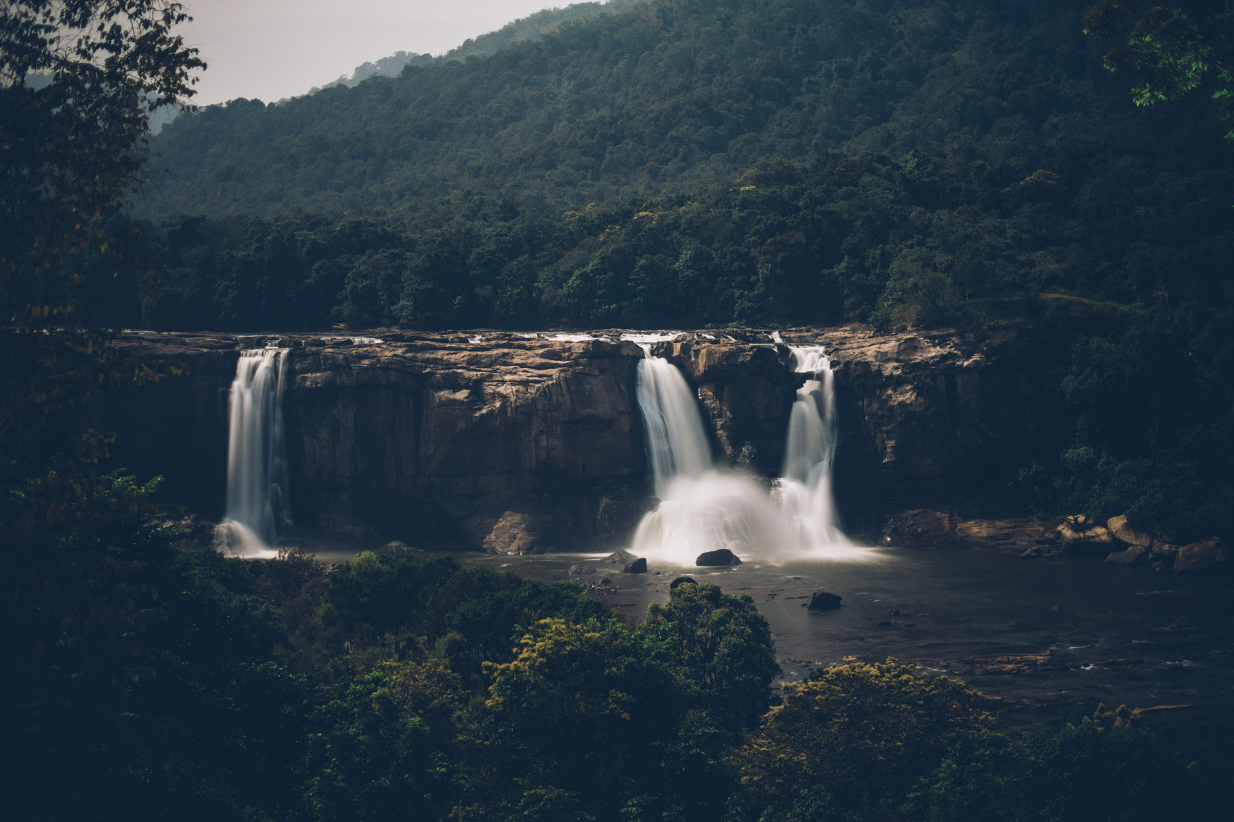 Rainforest Athirapally Falls, Kerala