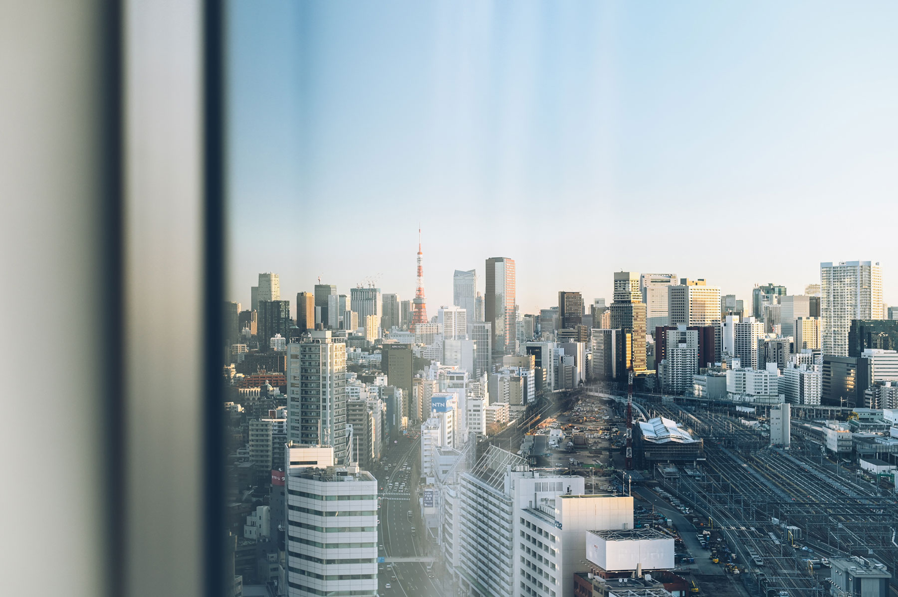 Tokyo, vue depuis le Prince Hotel Shinagawa