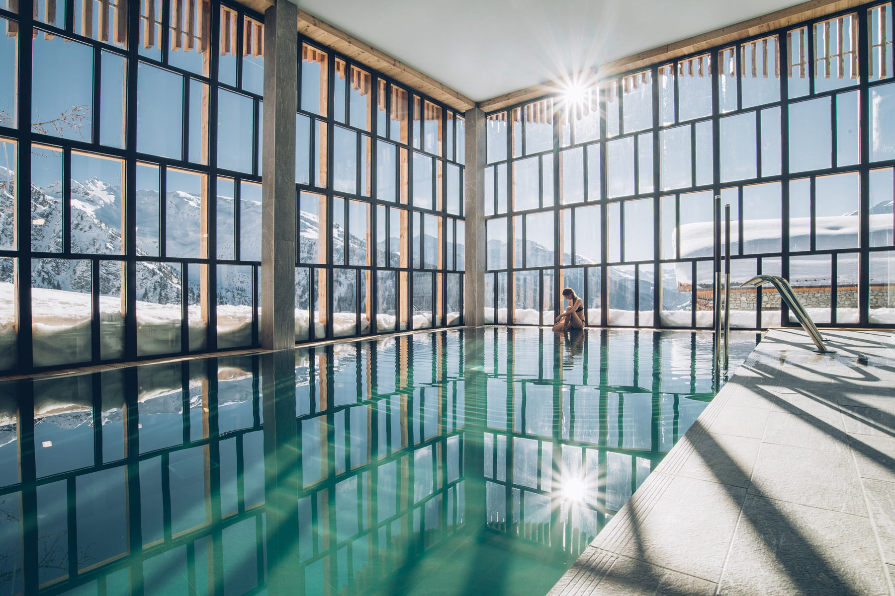 Piscine, Hotel & Spa Alparena, La Rosière