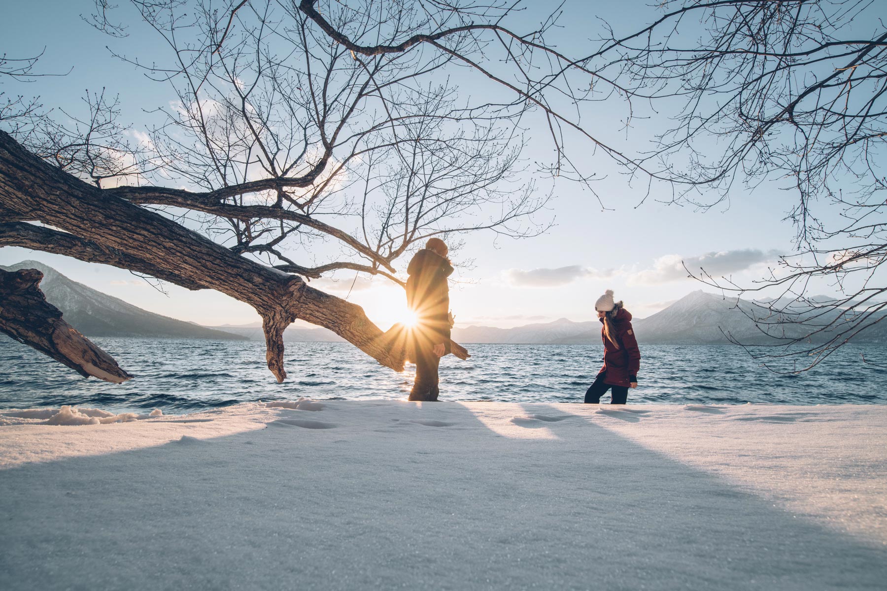 Lac Shikotsu, Japon