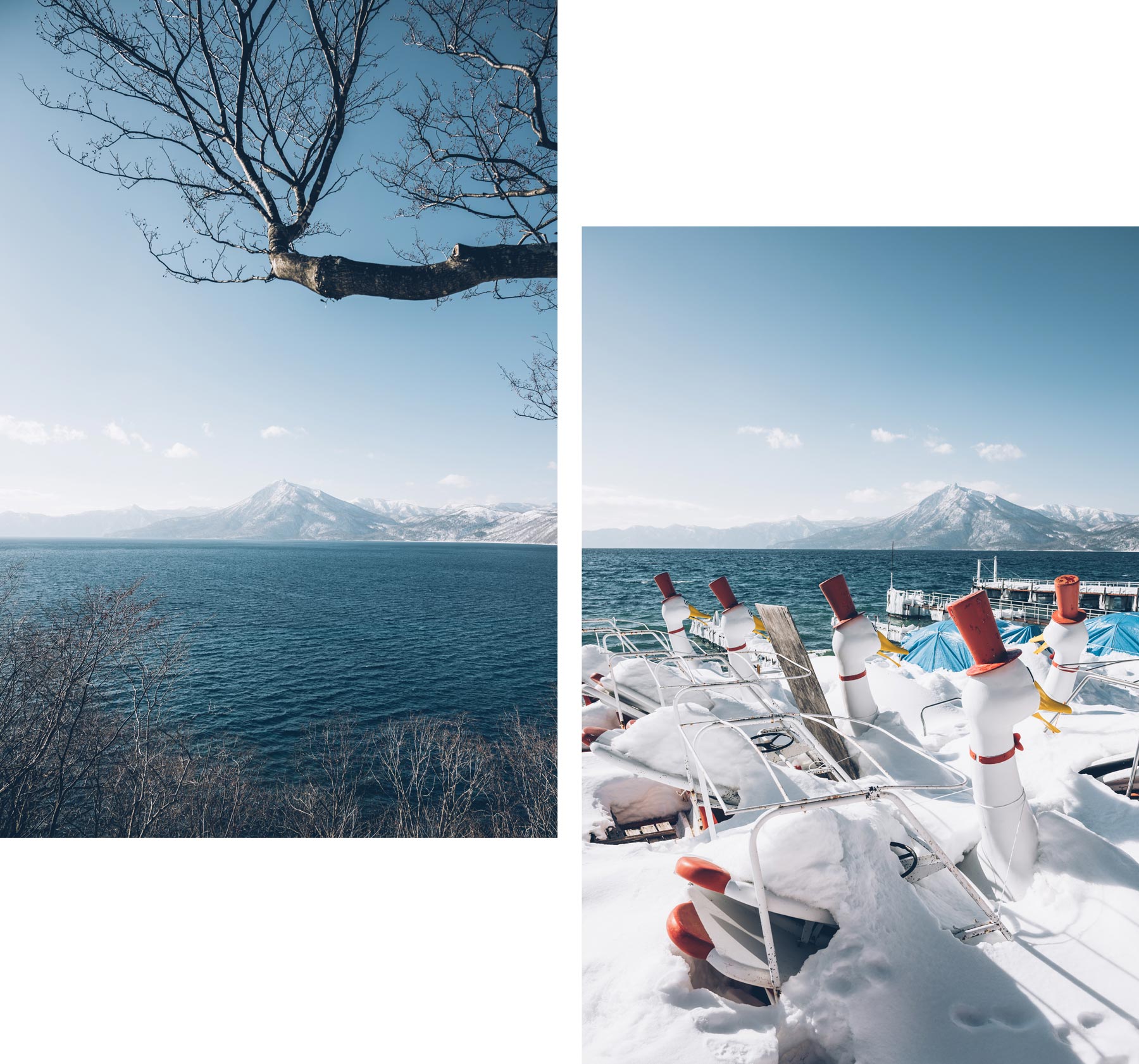 Lac Shikotsu, Japon, Hokkaido