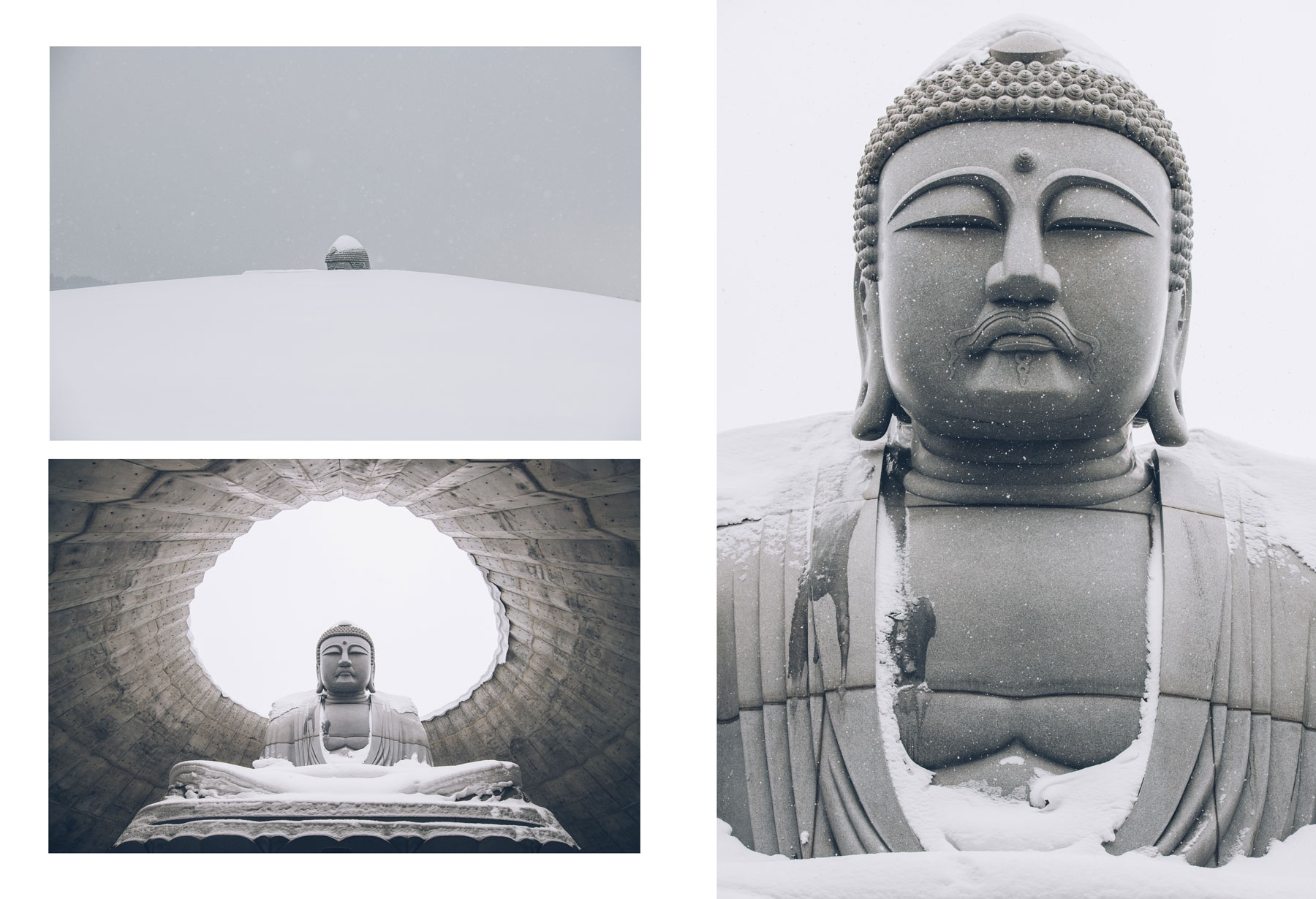 Makomanai Takino Cementary, Hokkaido, Buddha