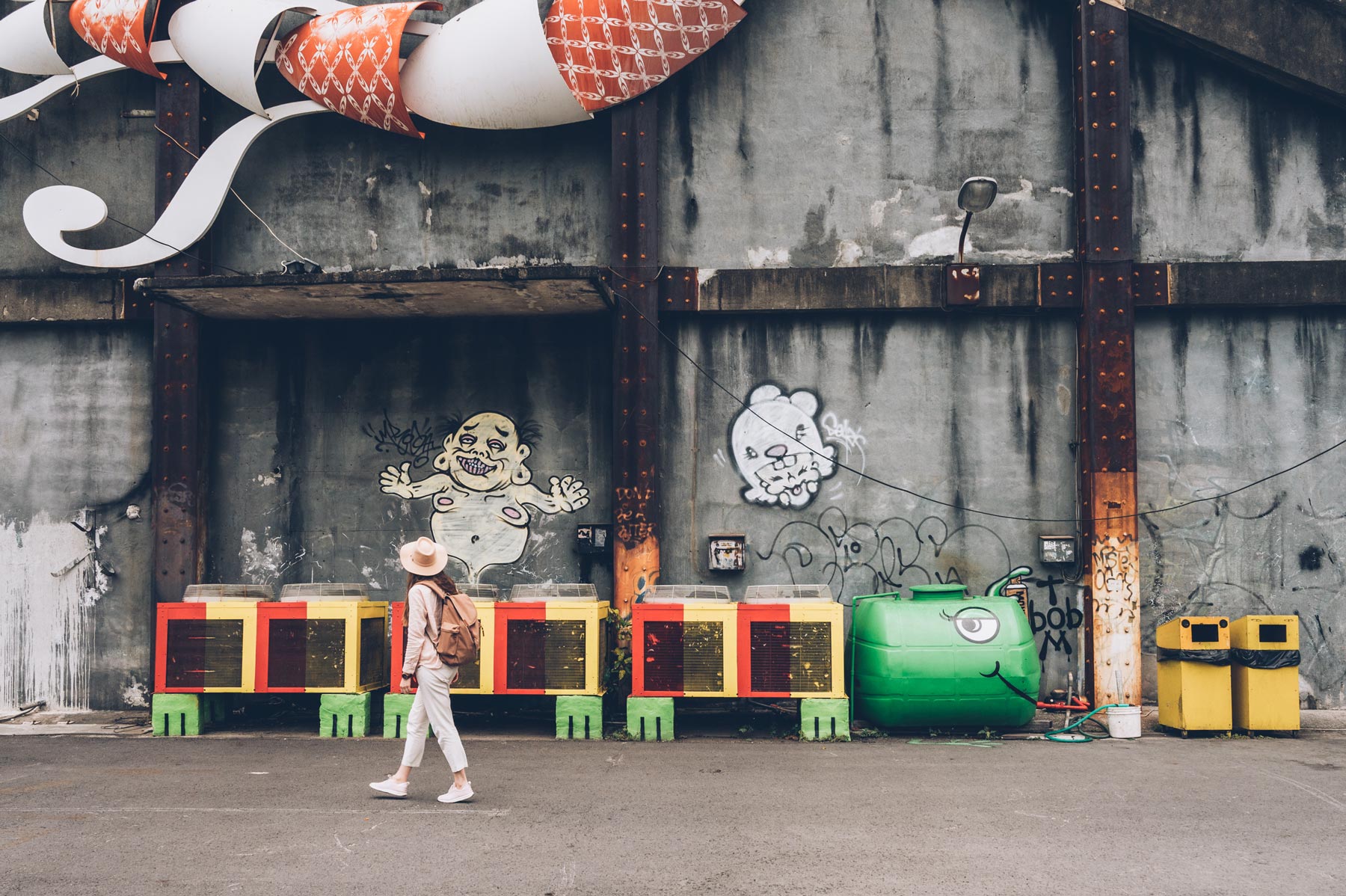 Kaohsiung, Pier 2, Taiwan