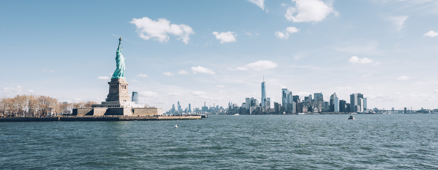 Vue depuis le Ferry, Statue de la Liberté, NYC