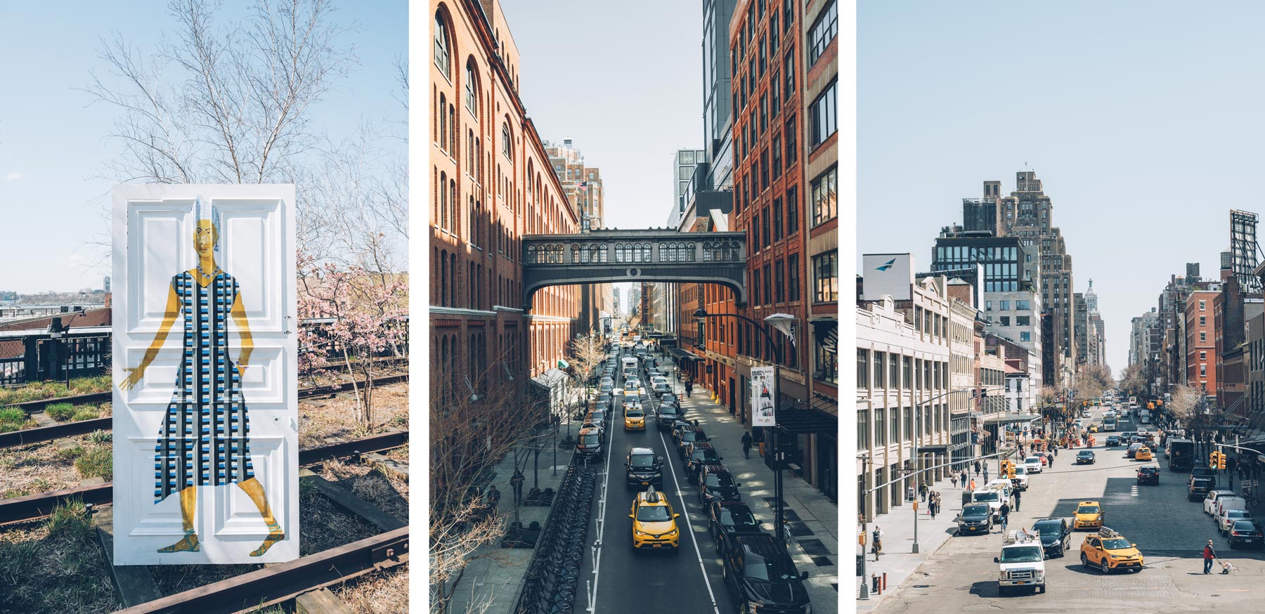 Vues depuis la Highline, New York