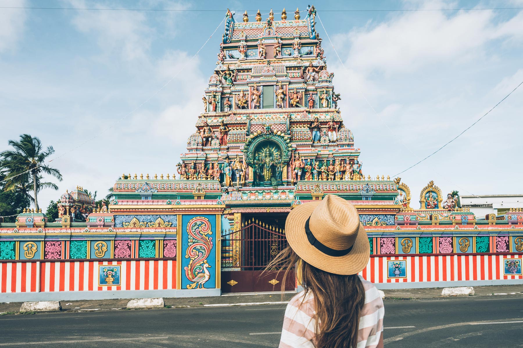 Temple Tamoule Indien, La Réunion, Saint André