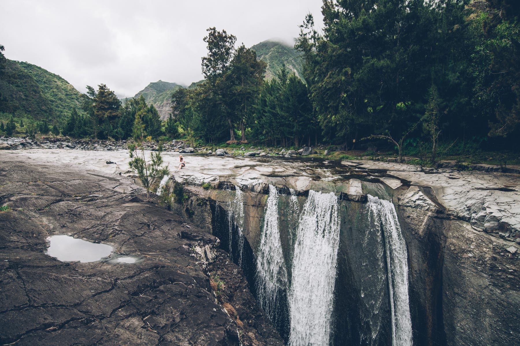 Cascade Cirque de Mafate, 3 Roches, La Réunion