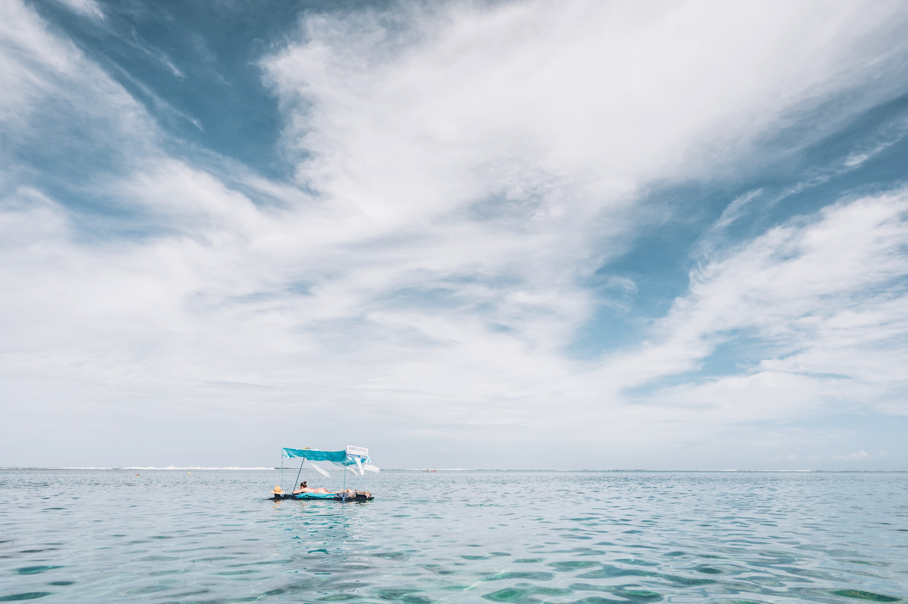 Massage sur l'eau à la Réunion - St Gilles